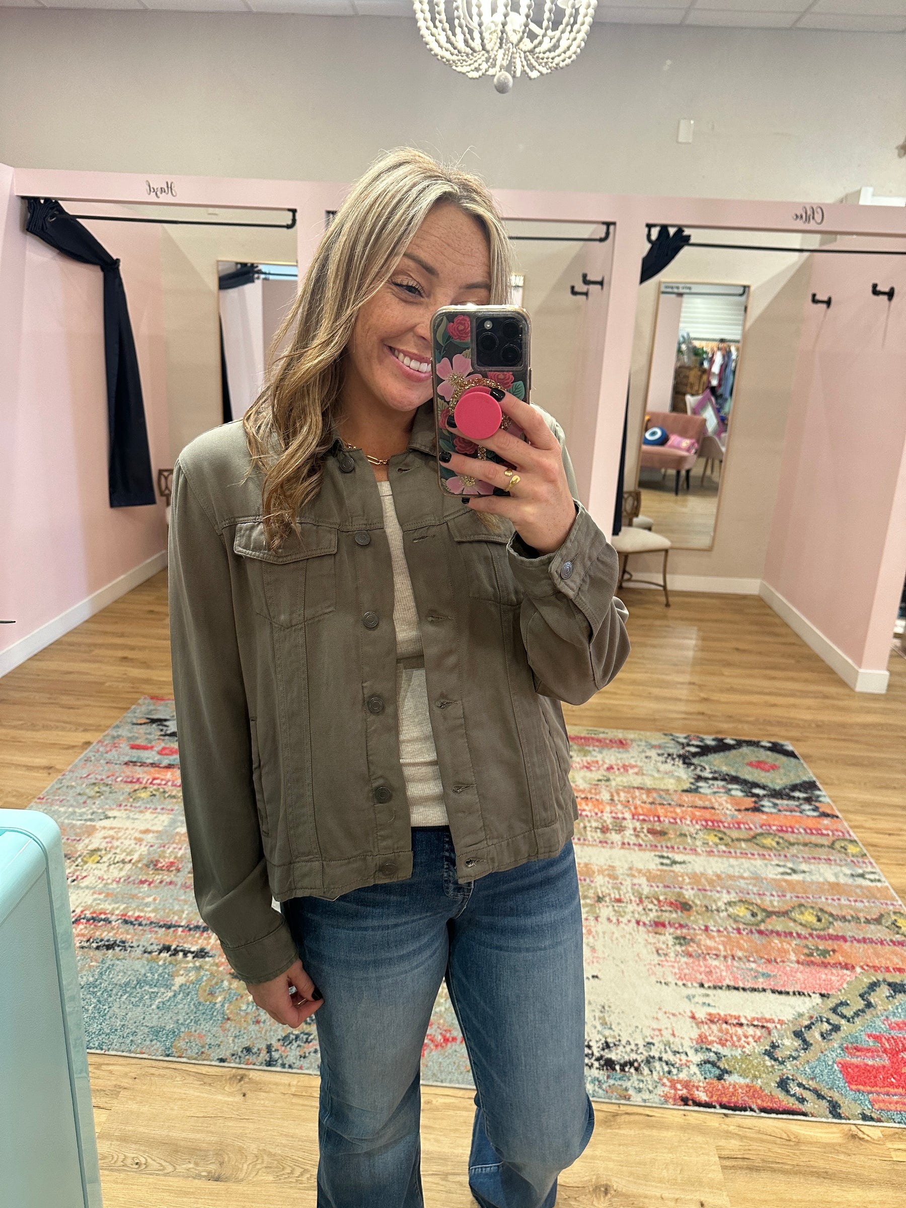 Jackie Jacket - Olive