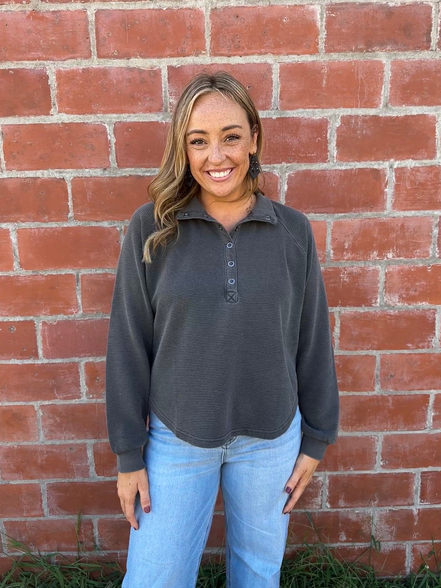 Charcoal Pullover