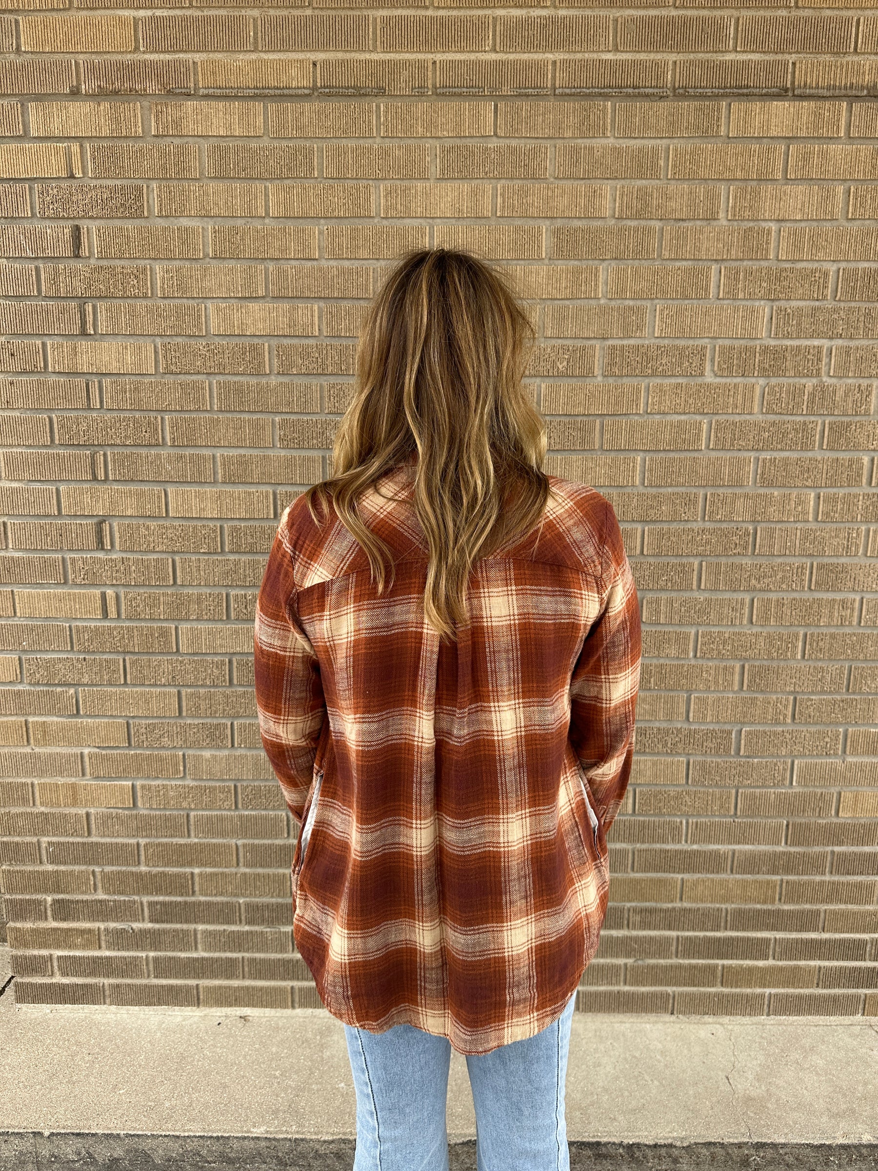 Barry Shirt - Ginger Spice Plaid