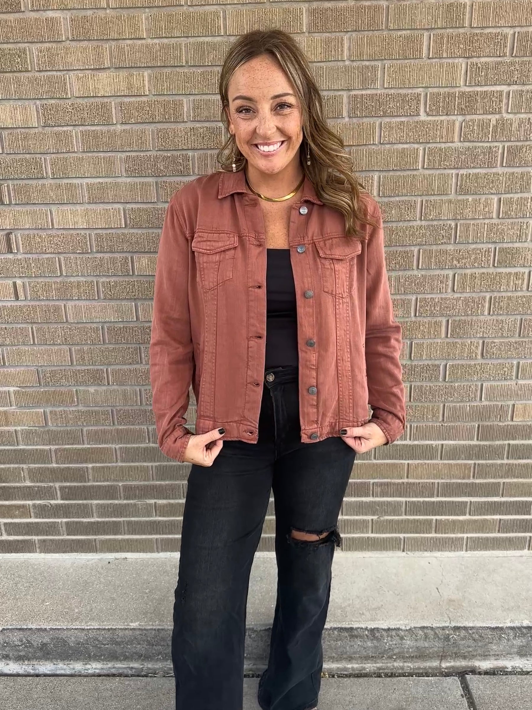 Jackie Jacket - Rustic Brown