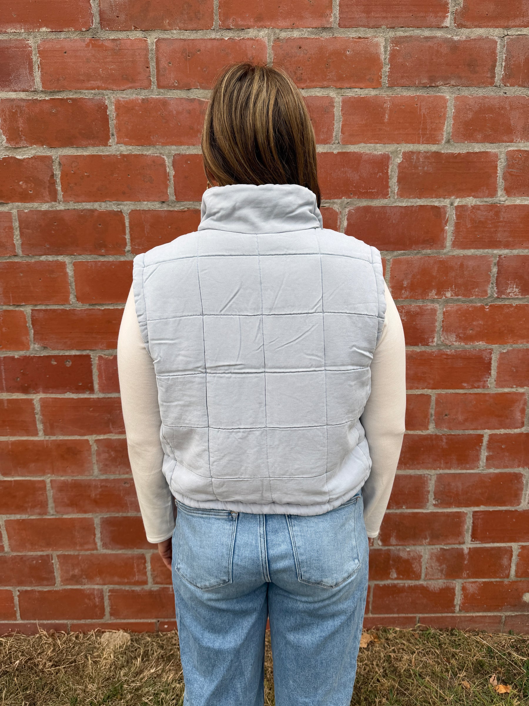 Brina Vest - Light Denim