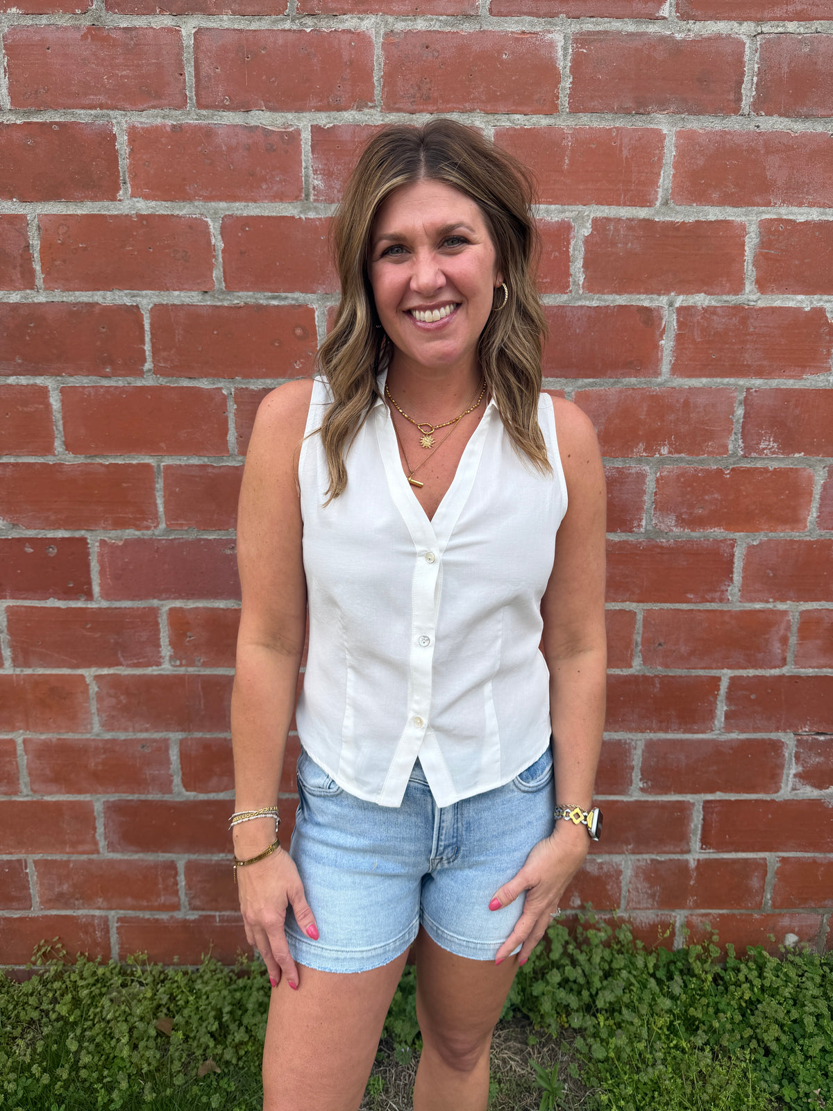 Biz after Five Tank - White