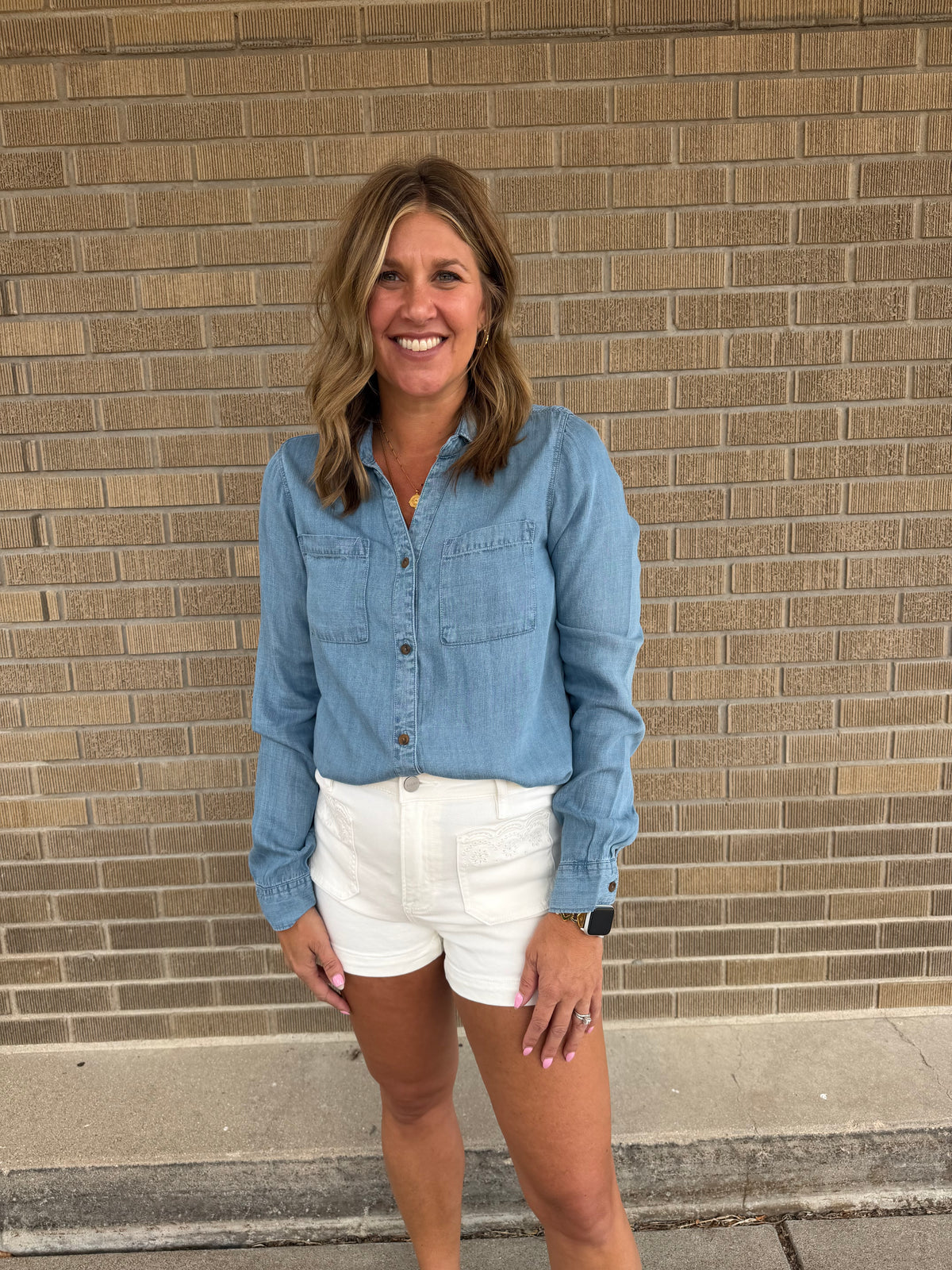 Ginger Top - Denim