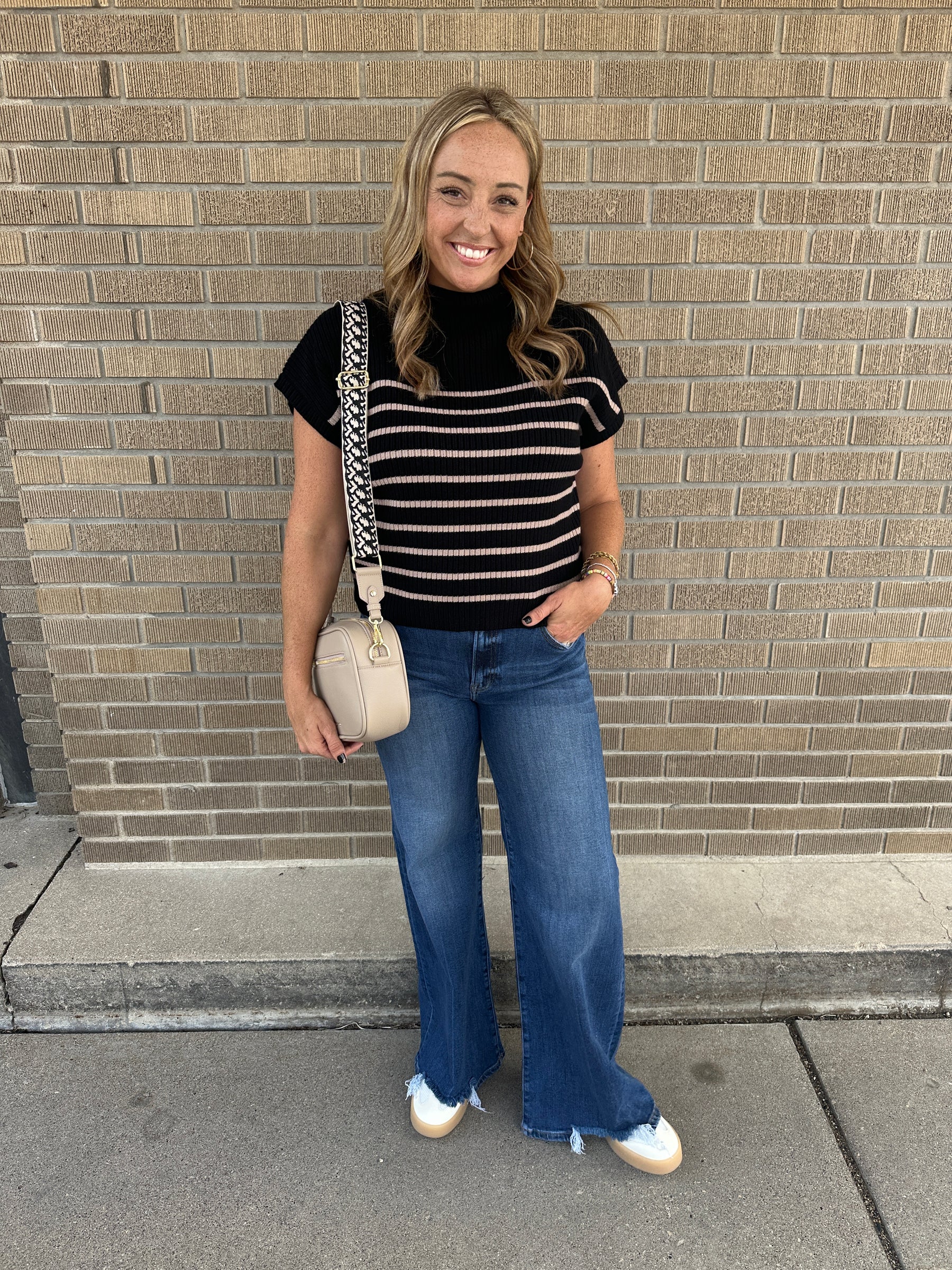 Neutrals Stripe Sweater