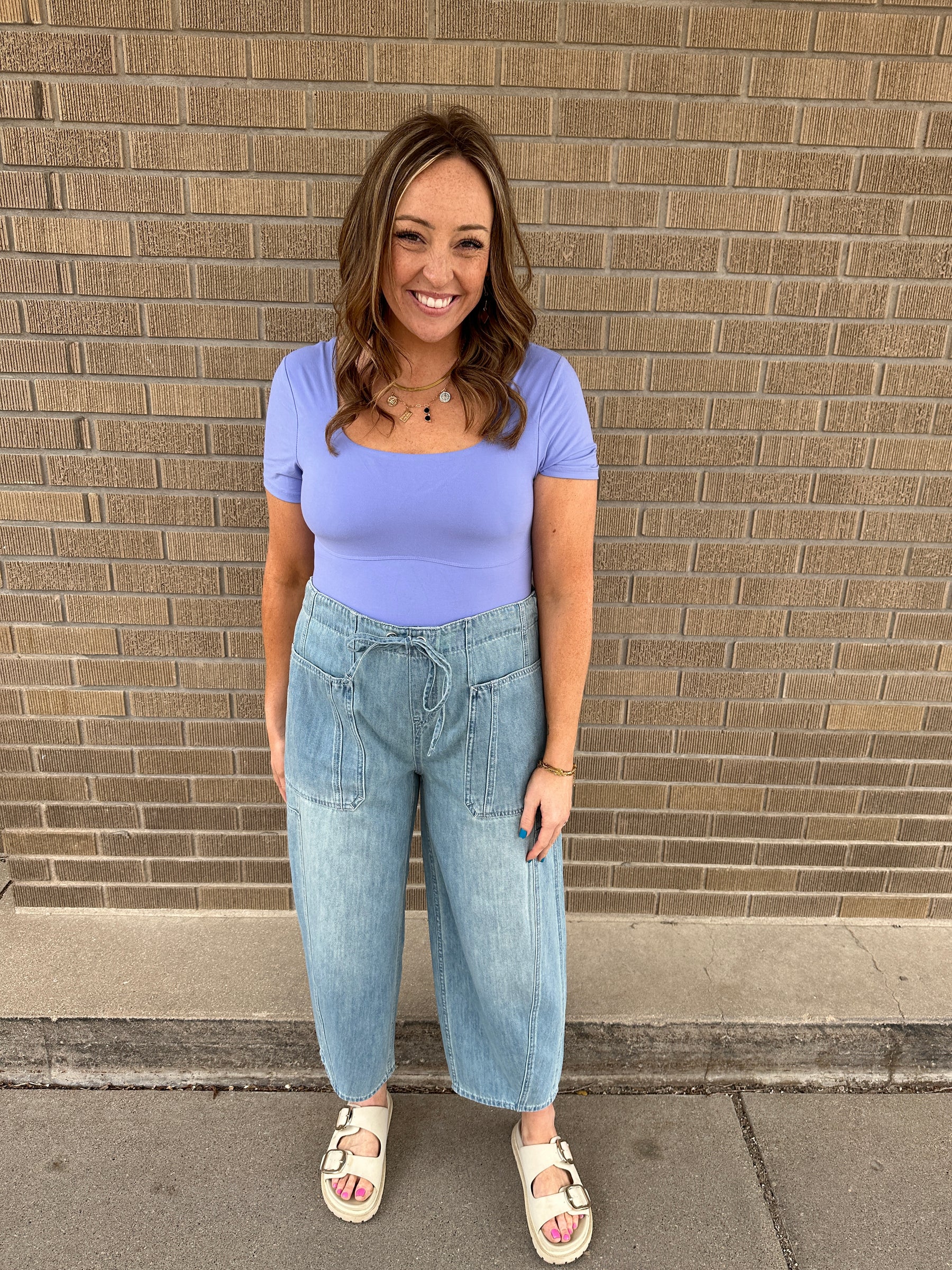 Buttery Soft Built In Bodysuit Top