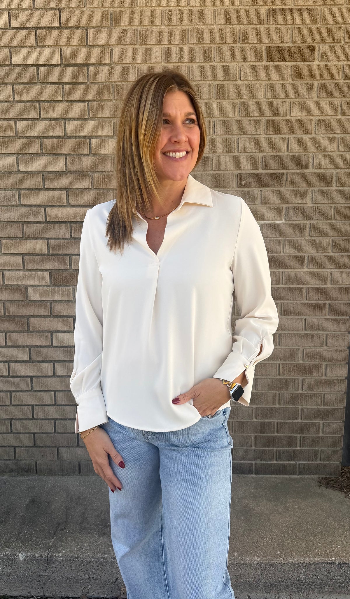 Cream of Crop Blouse