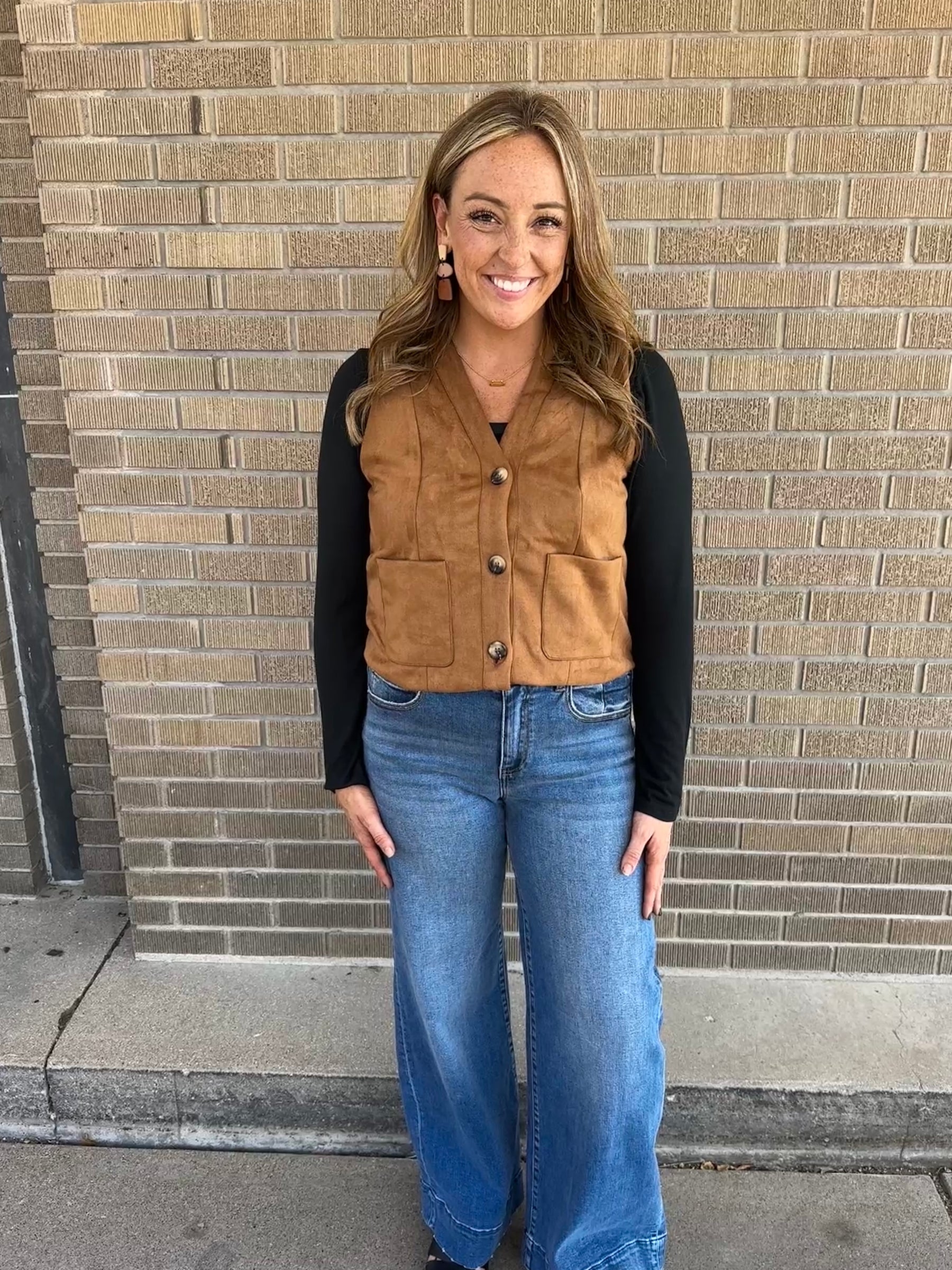 Silky Soft Camel Vest