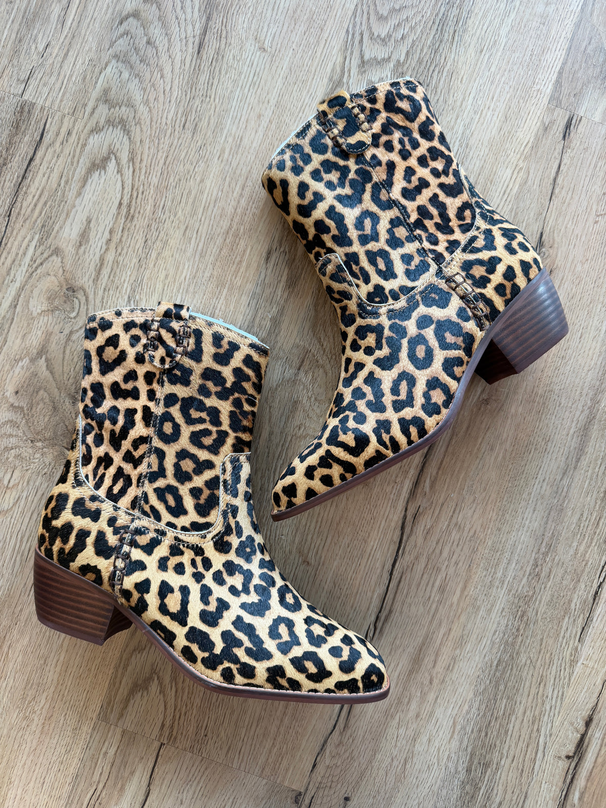 Leopard Boots