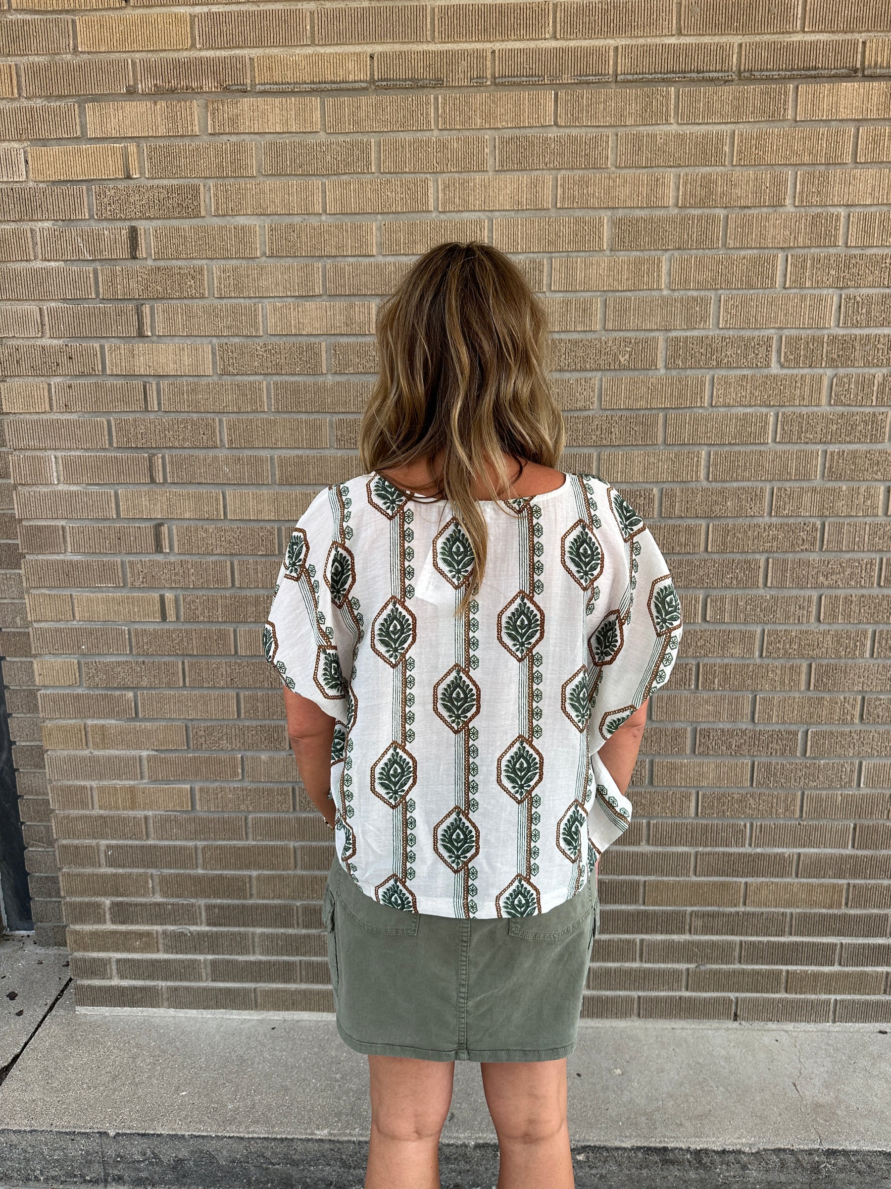 Garden Party Blouse