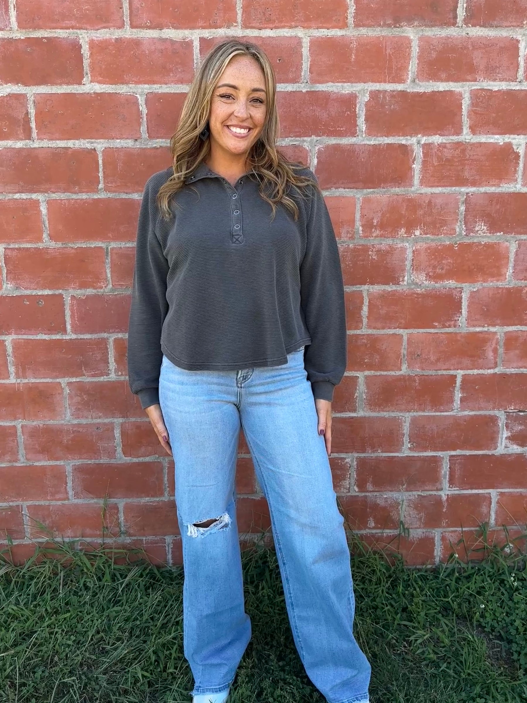 Charcoal Pullover