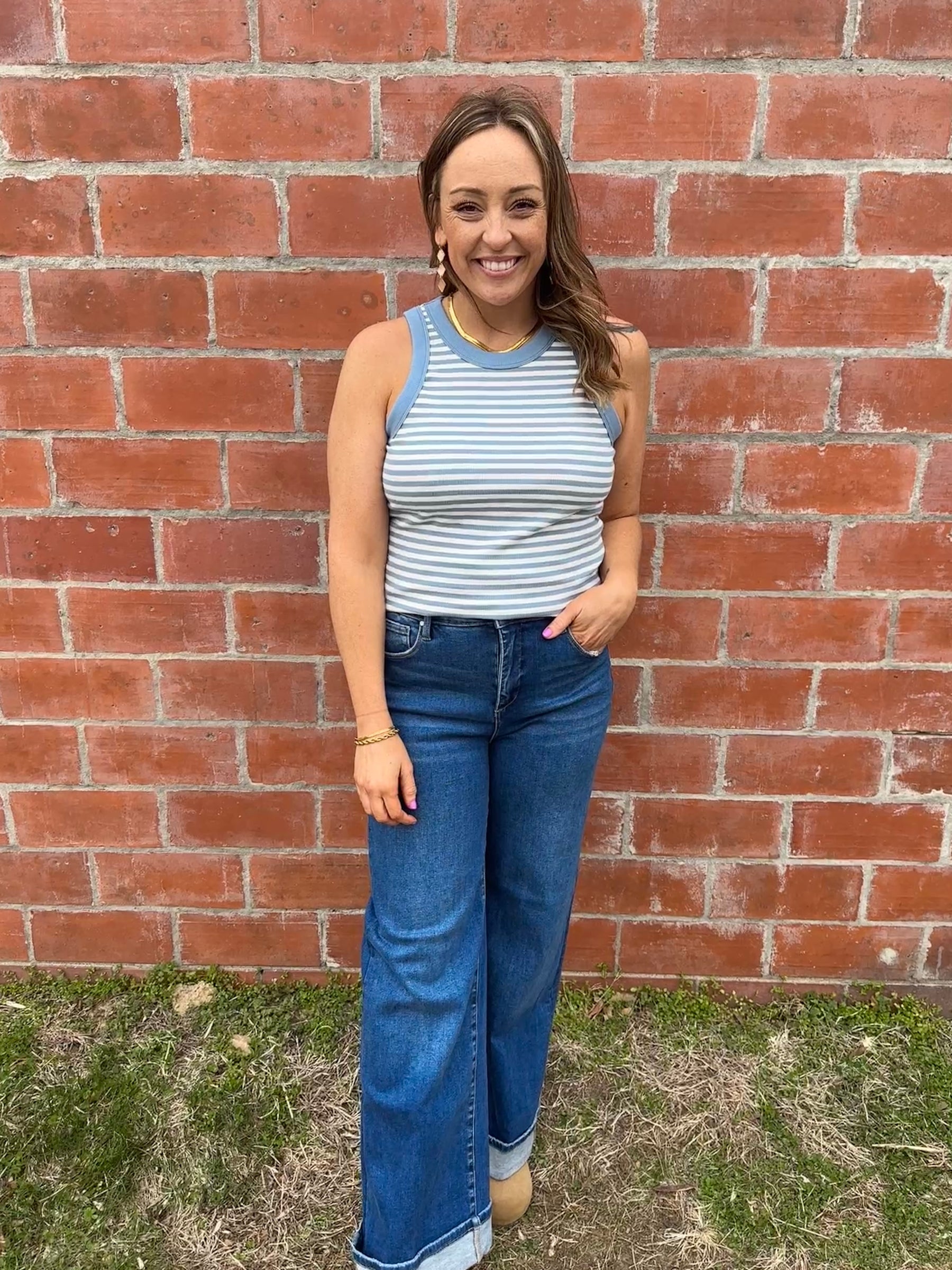 That One Stripe Tank