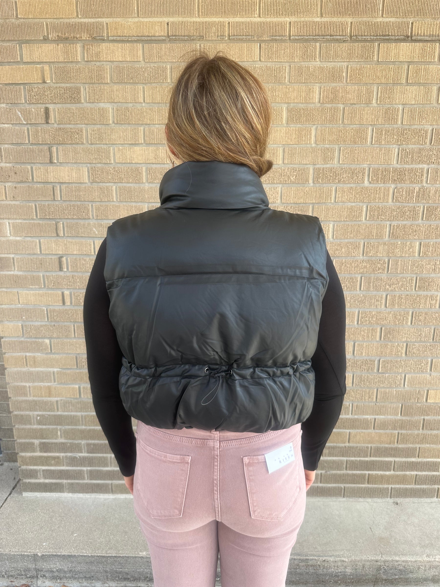 Black Puffer Vest