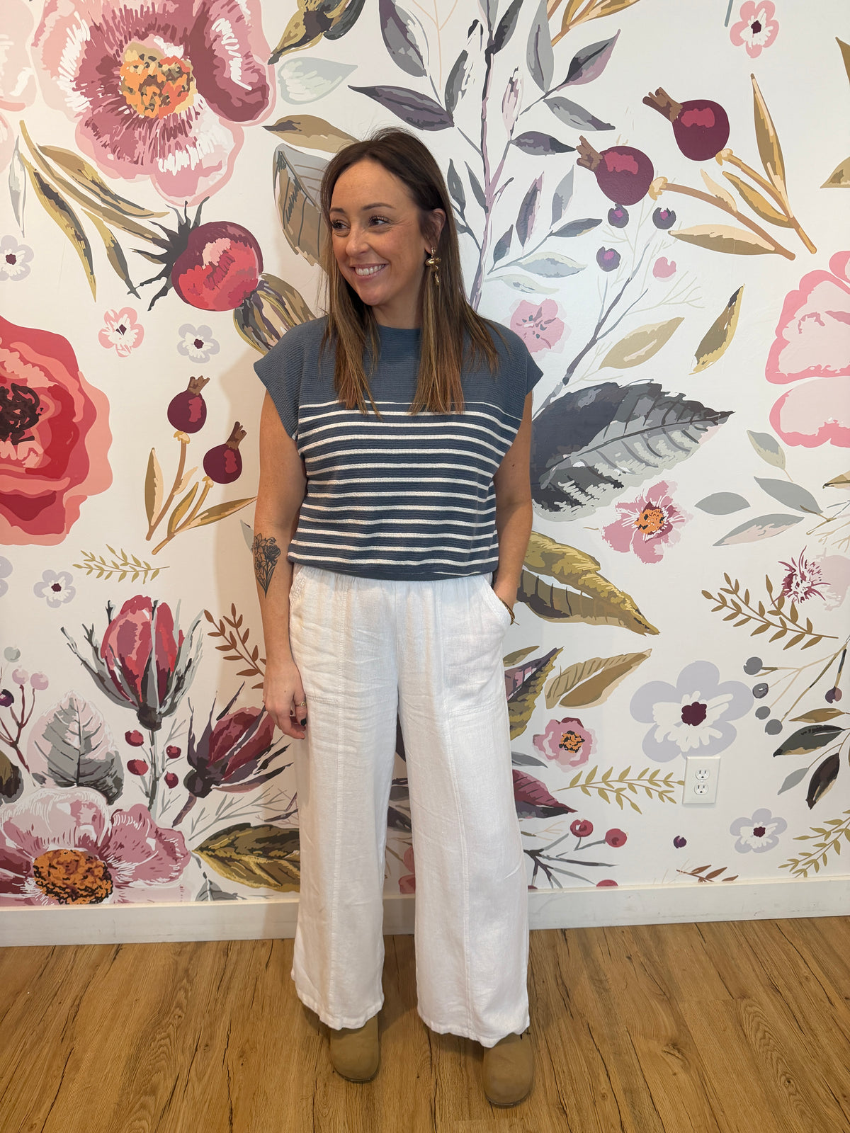 Solana Pants - White