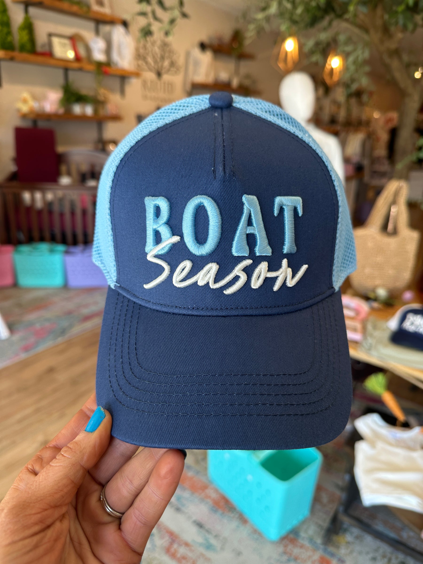 Boat Season Trucker Hat