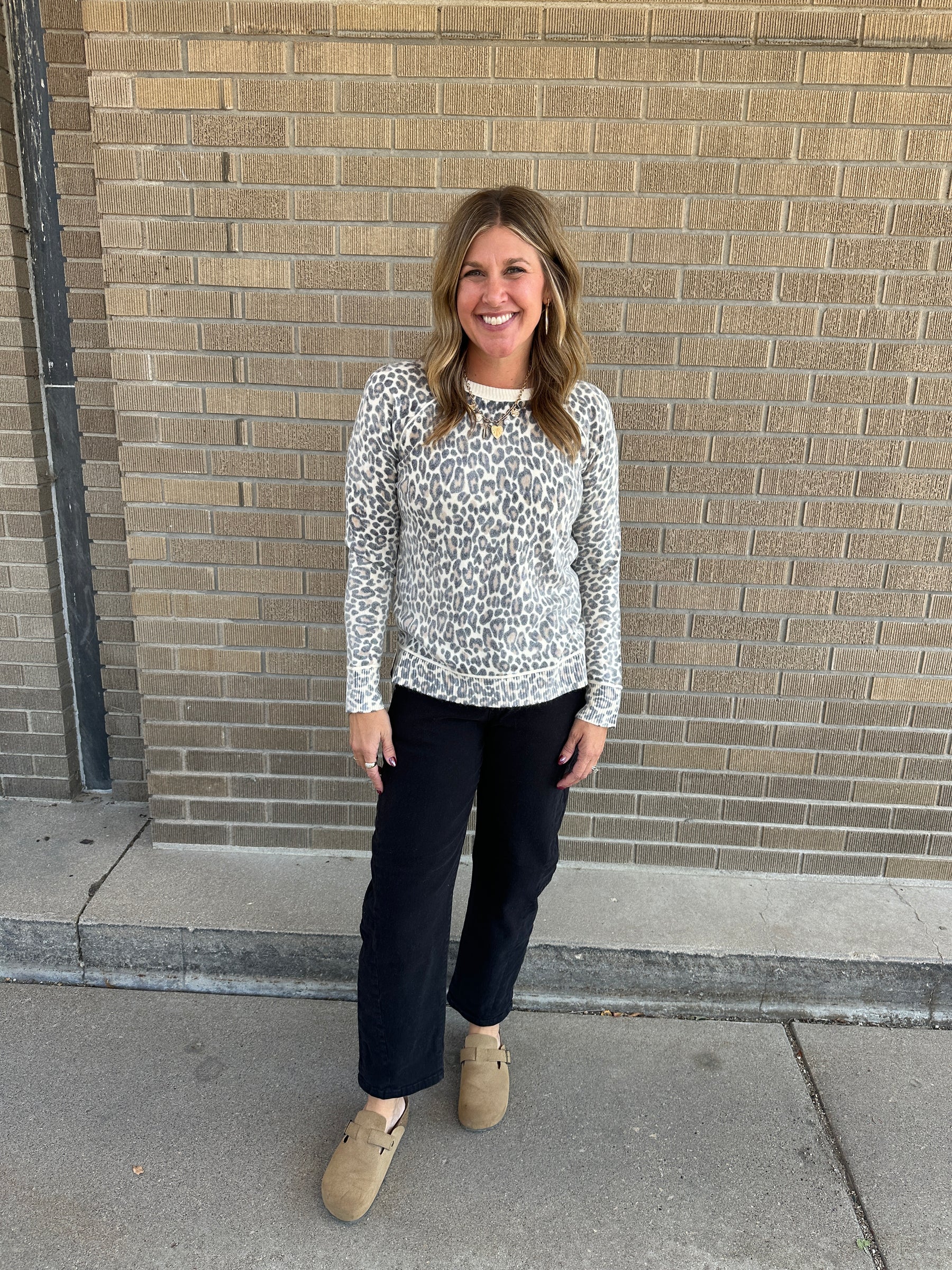 Love the Leopard Lightweight Sweater