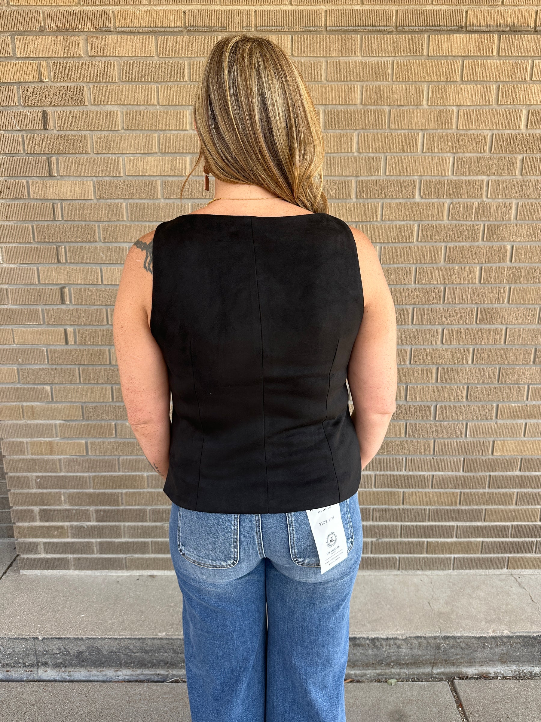 Silky Soft Black Top