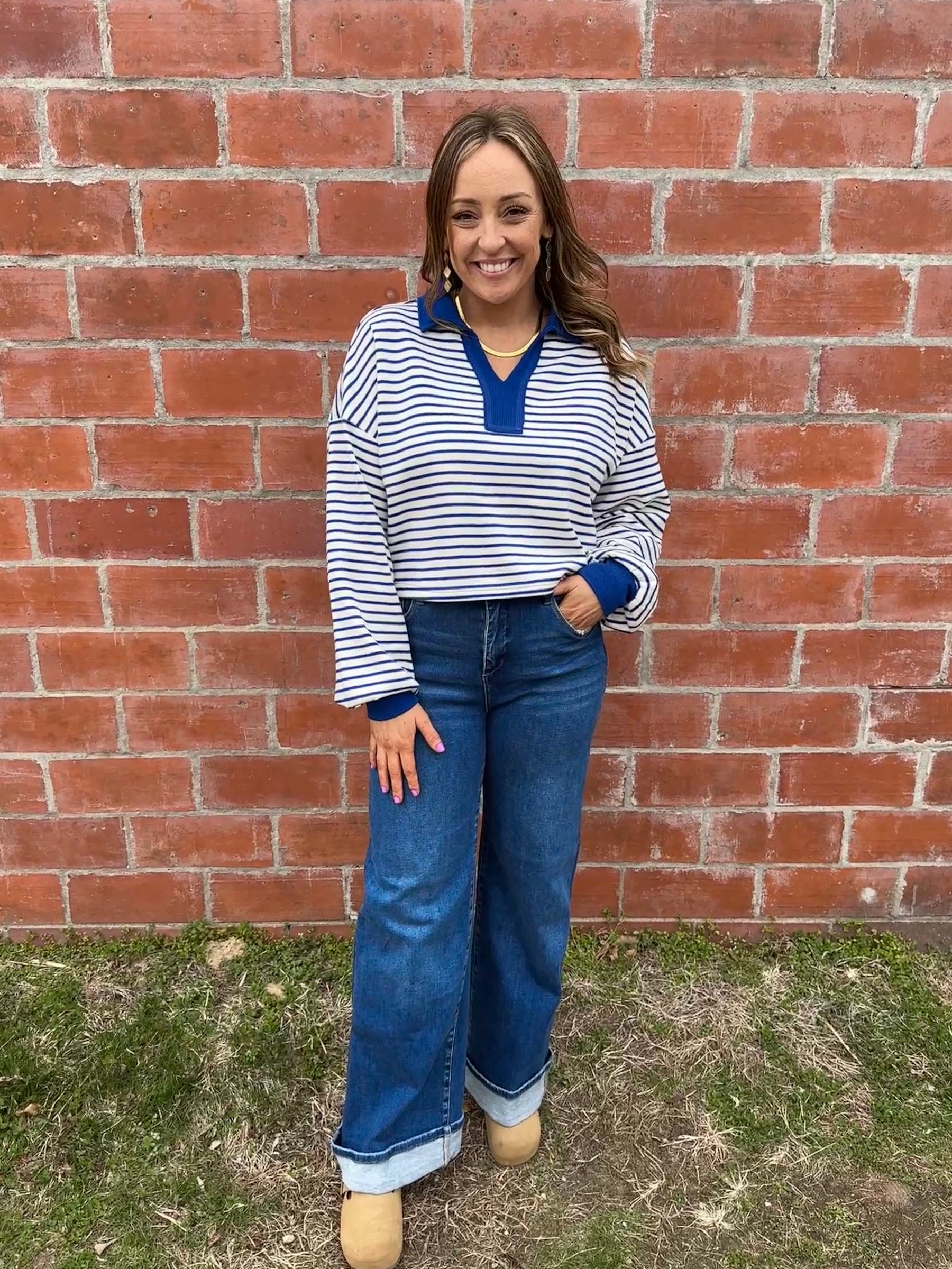 Royal Blue Pullover