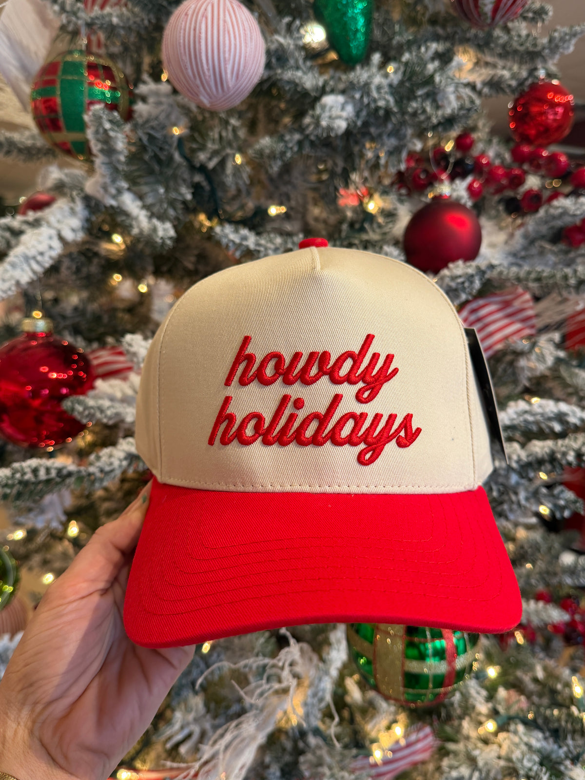 Howdy Holidays Hat
