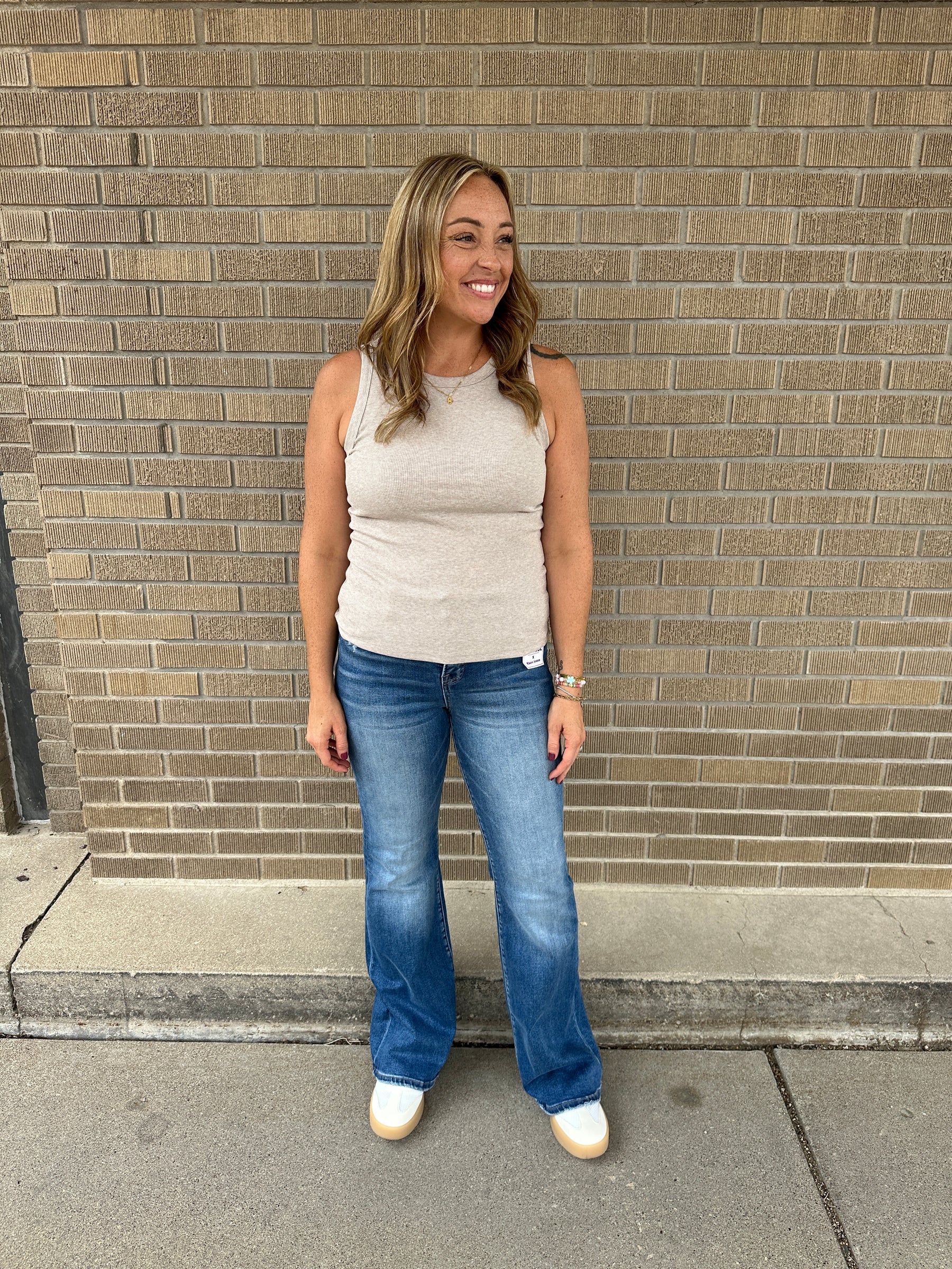 Edlin Tank - Taupe