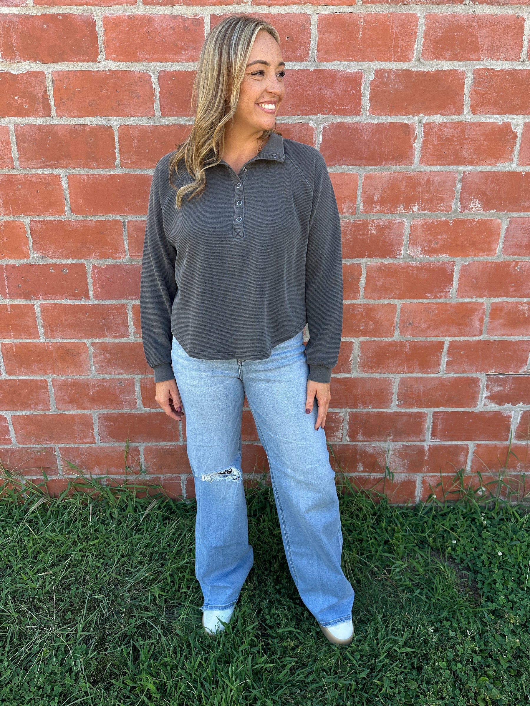 Charcoal Pullover