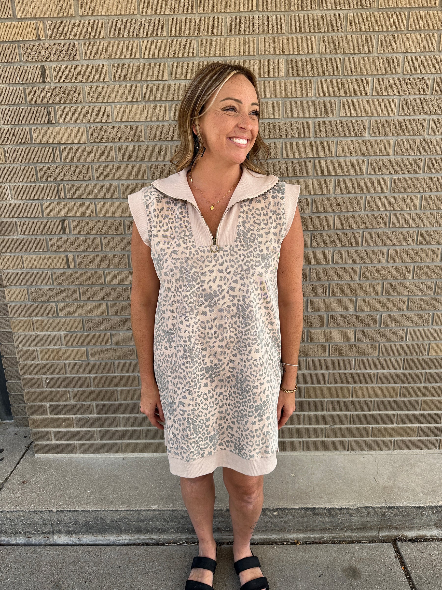 Lil Leopard Dress