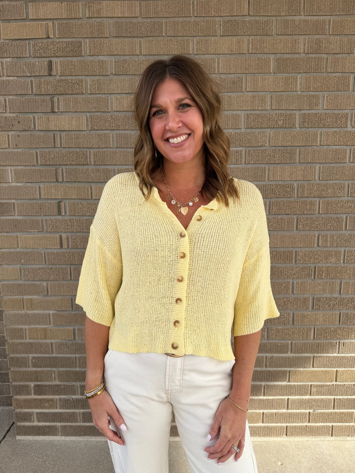 Sweetest Little Sweater - Yellow