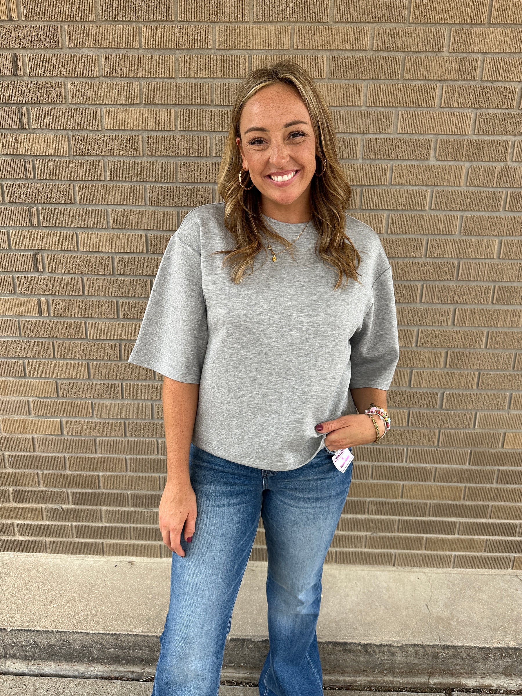 Sabrina Tee - Heather Gray