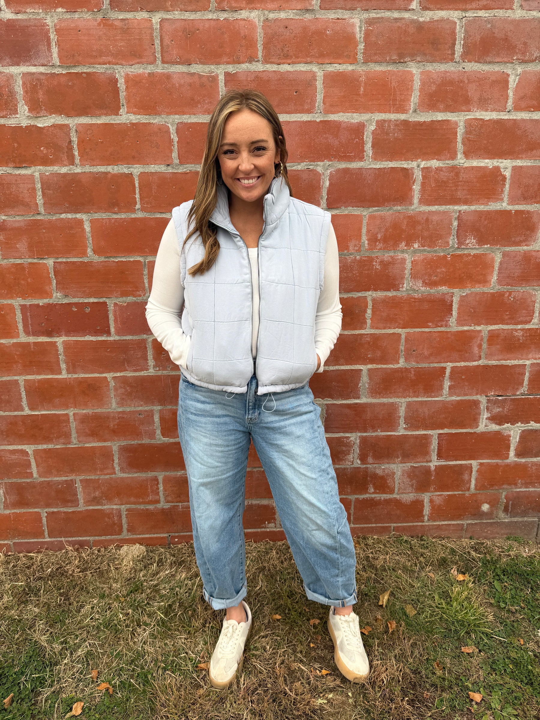 Brina Vest - Light Denim