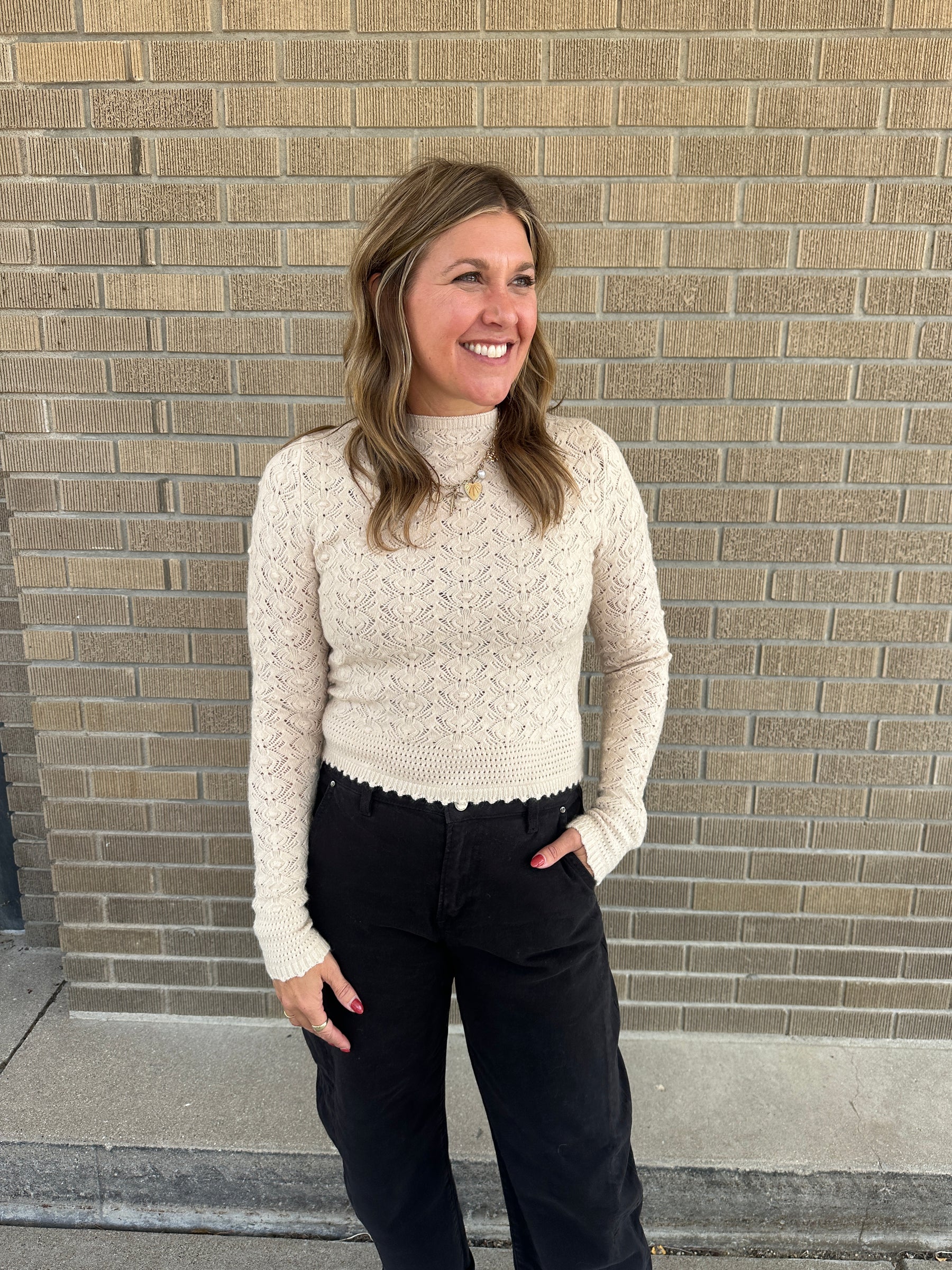 Boho Vibes Knit Sweater