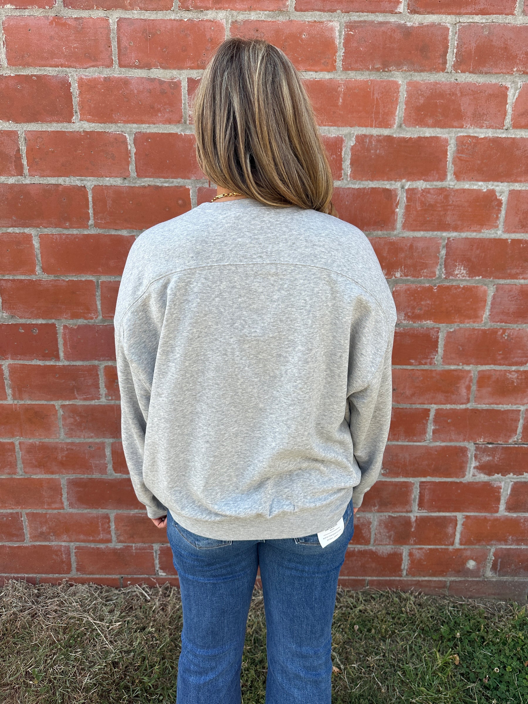 Oversized Lounge Crewneck - Gray