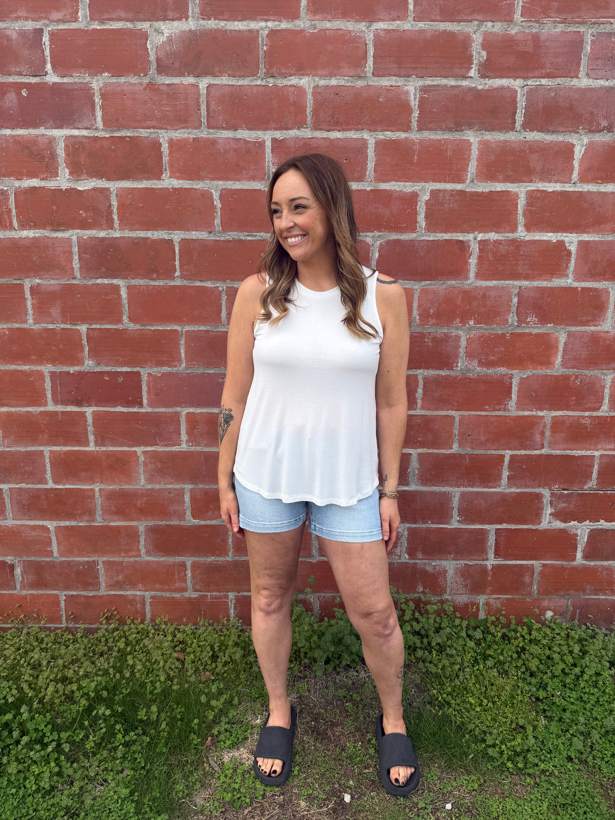 Everyday Basic Tank - White