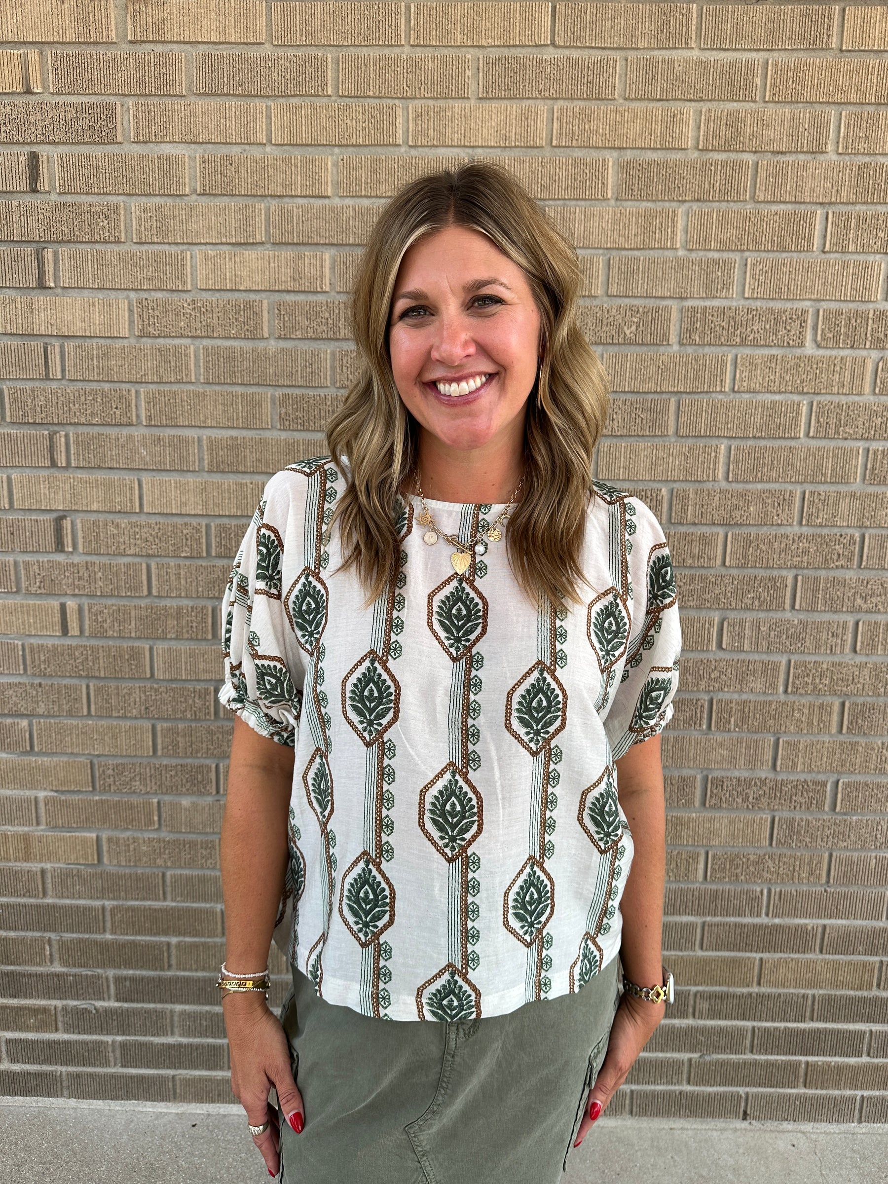 Garden Party Blouse