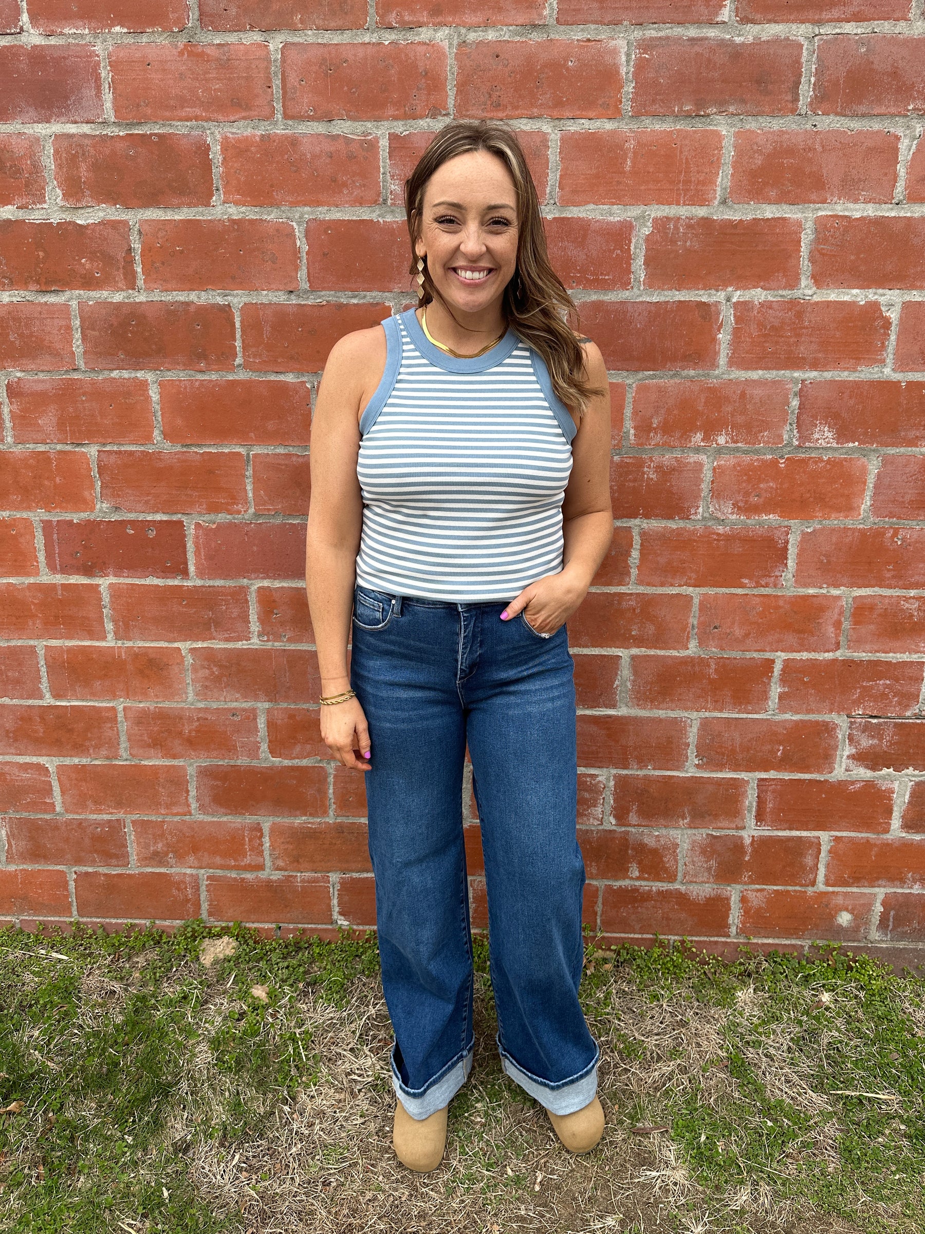 That One Stripe Tank