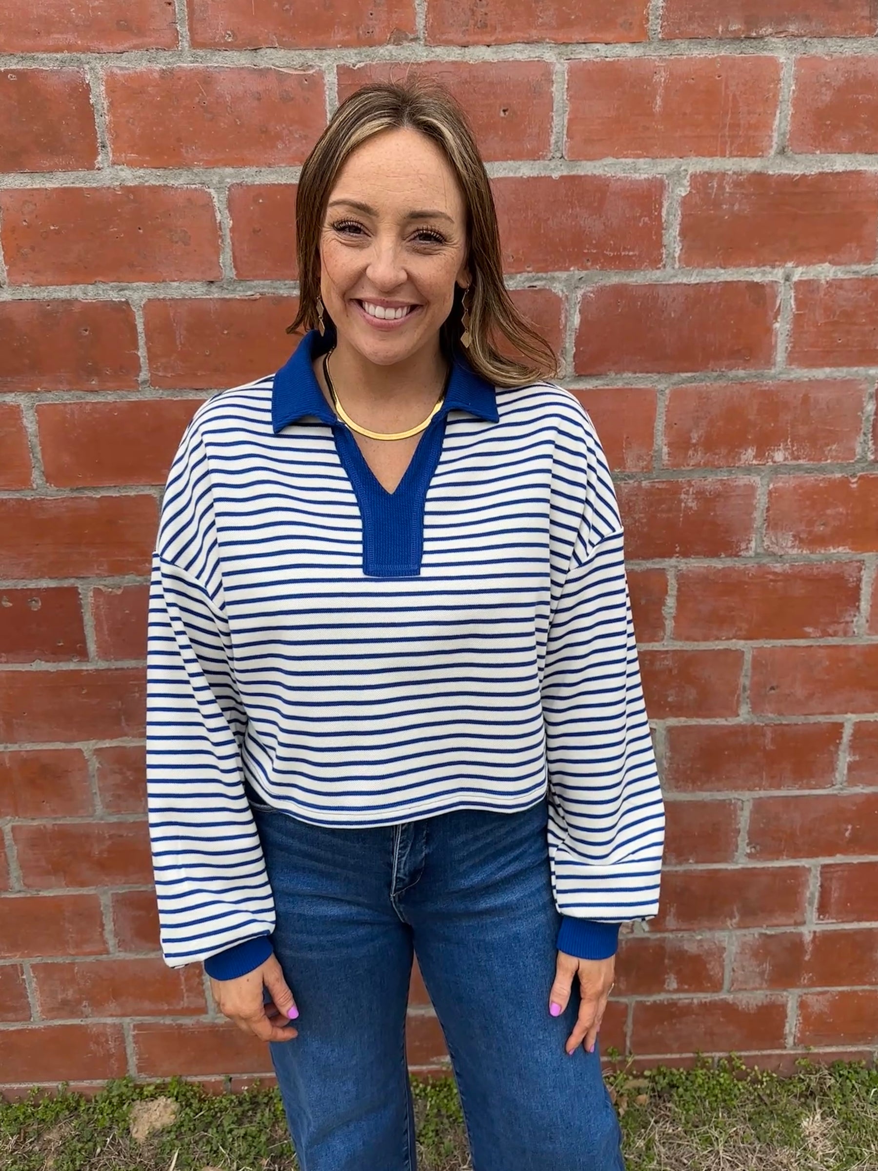 Royal Blue Pullover