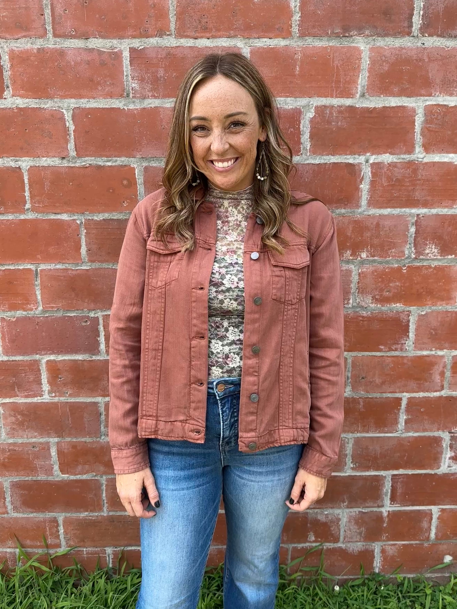 Jackie Jacket - Rustic Brown