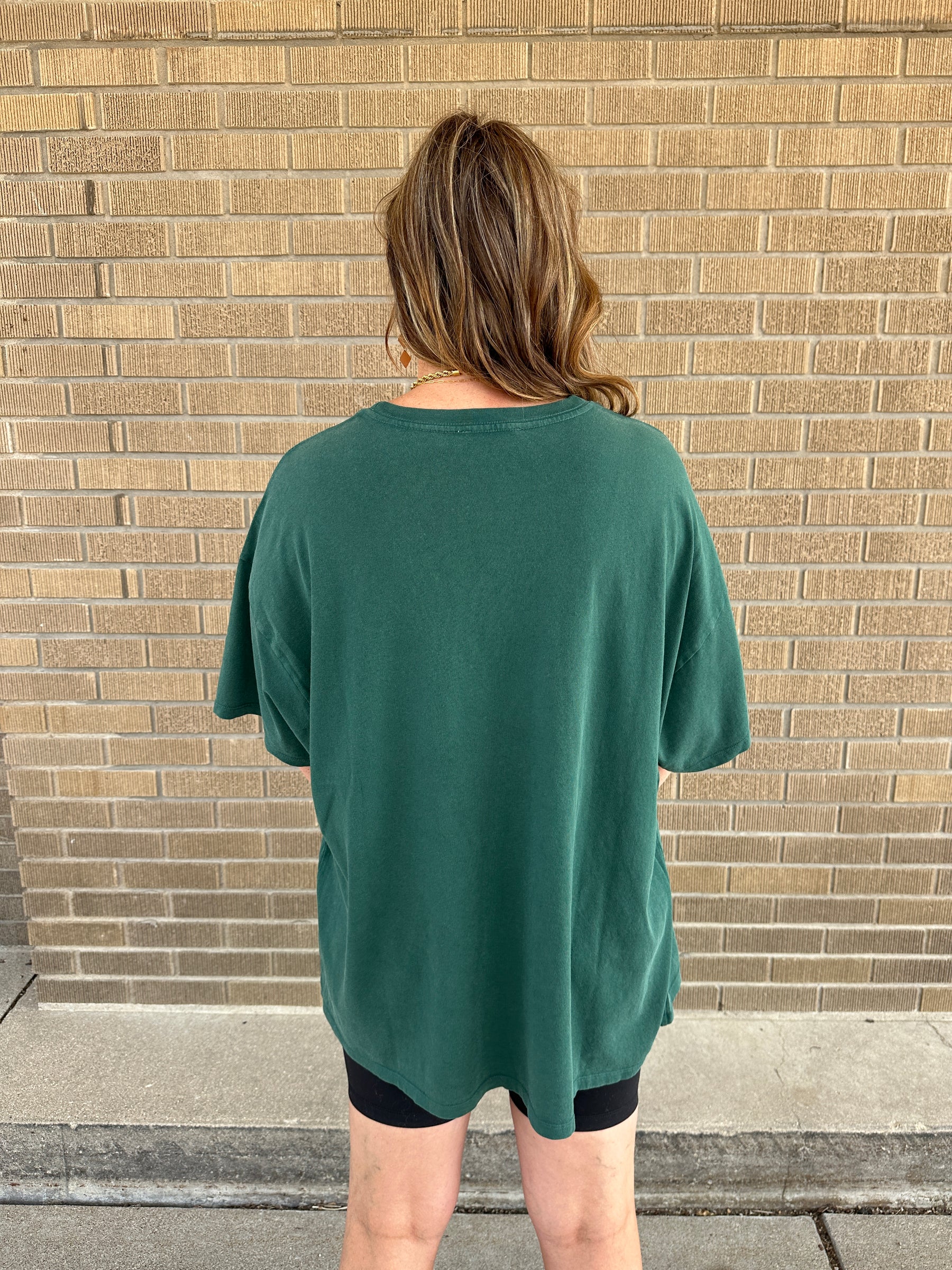 Thee Oversized Tee - Deep Green