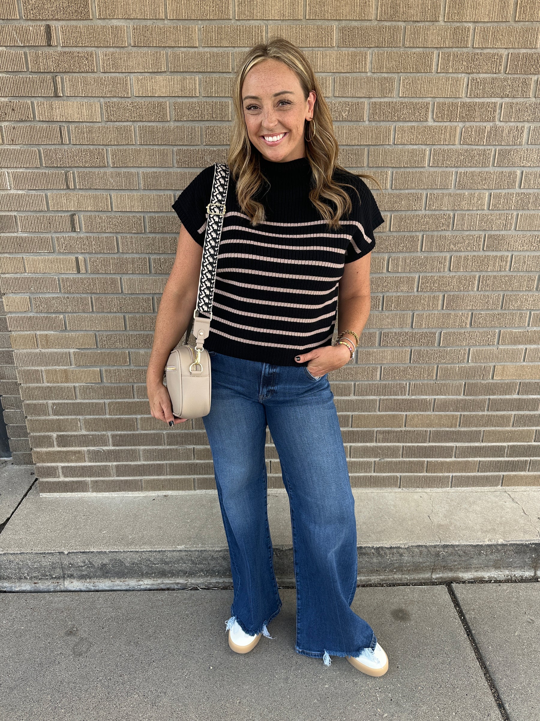 Neutrals Stripe Sweater