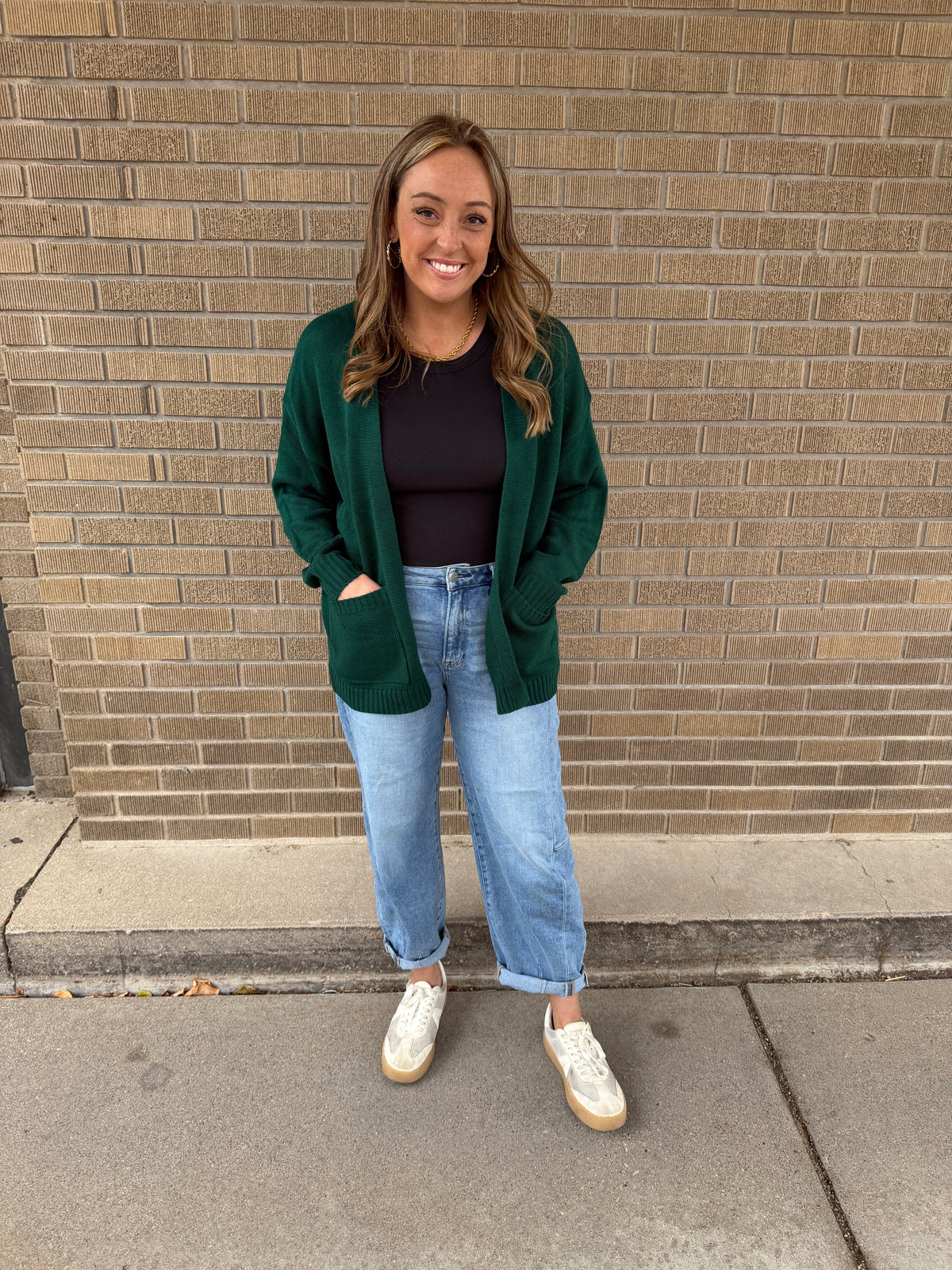 Classic Cardigan - Green