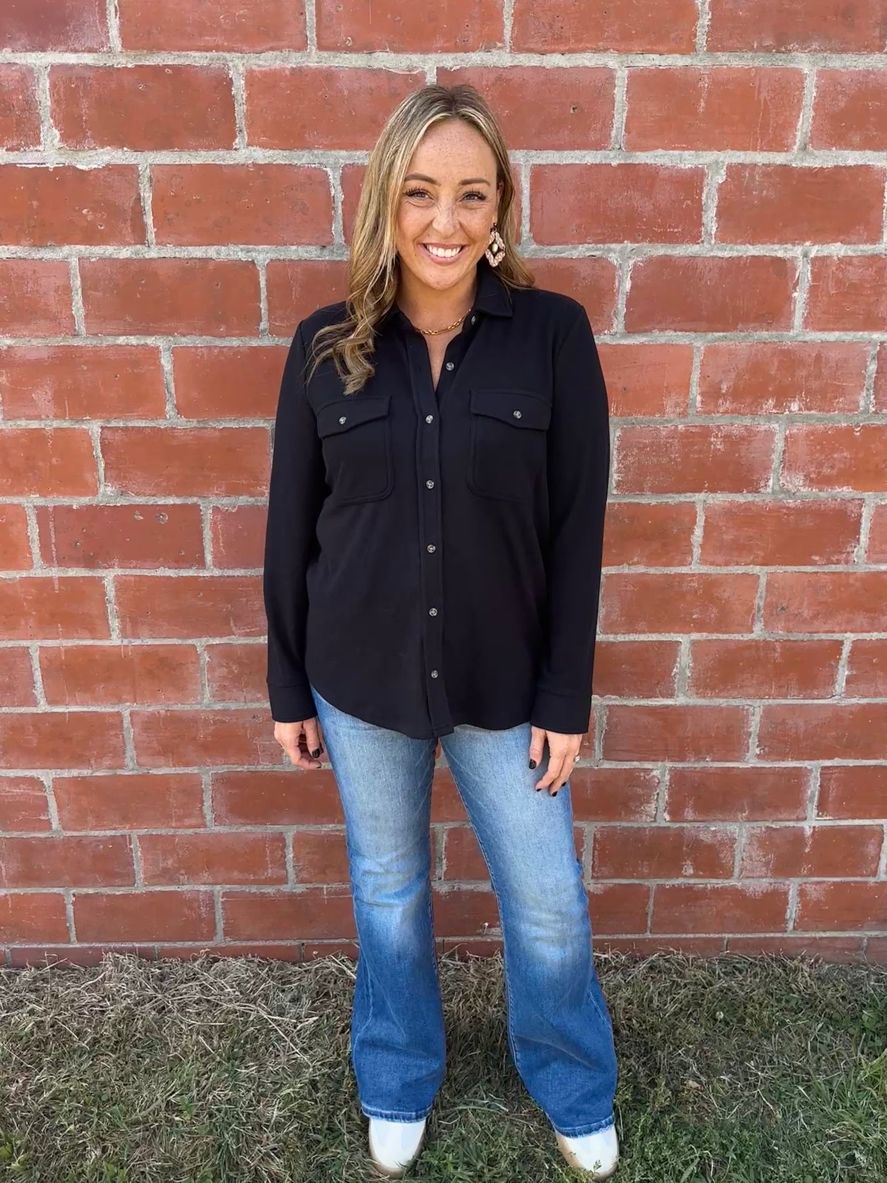 Lewis Top - Black