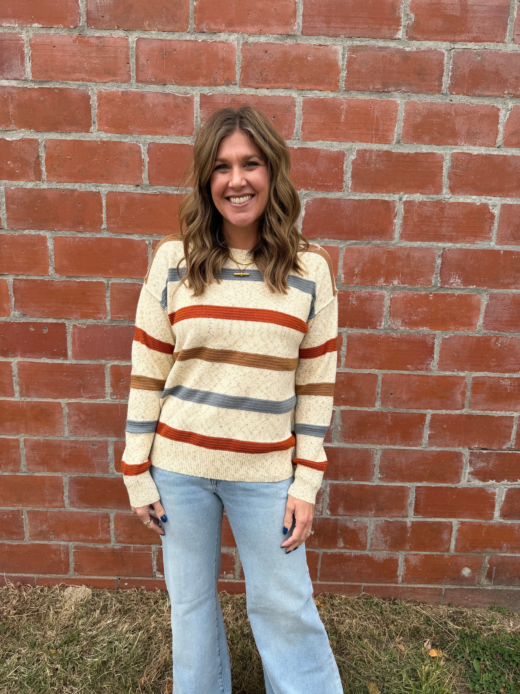 Perfect Multicolor Stripe Sweater