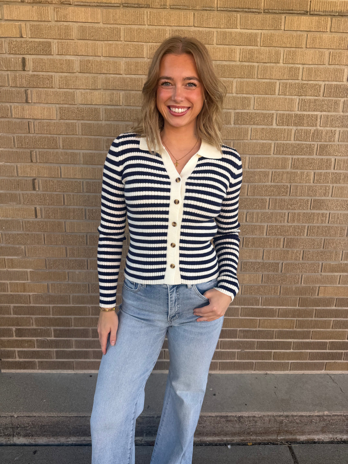 Coastal Stripe Cardi