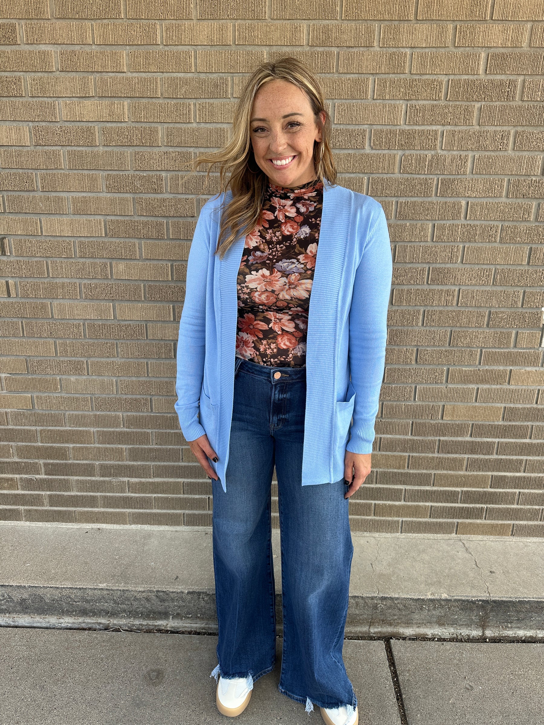 OG Rooted Cardigan - Blue