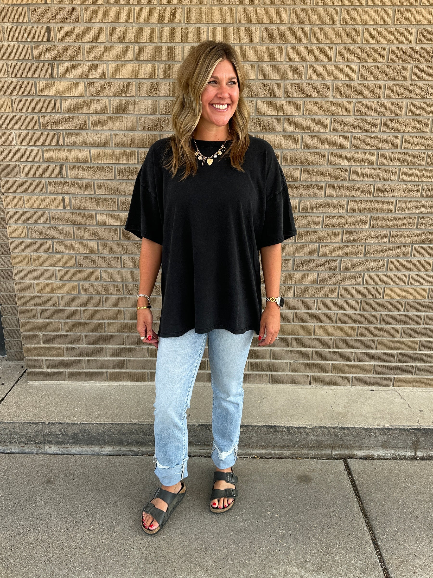 Thee Oversized Tee - Black