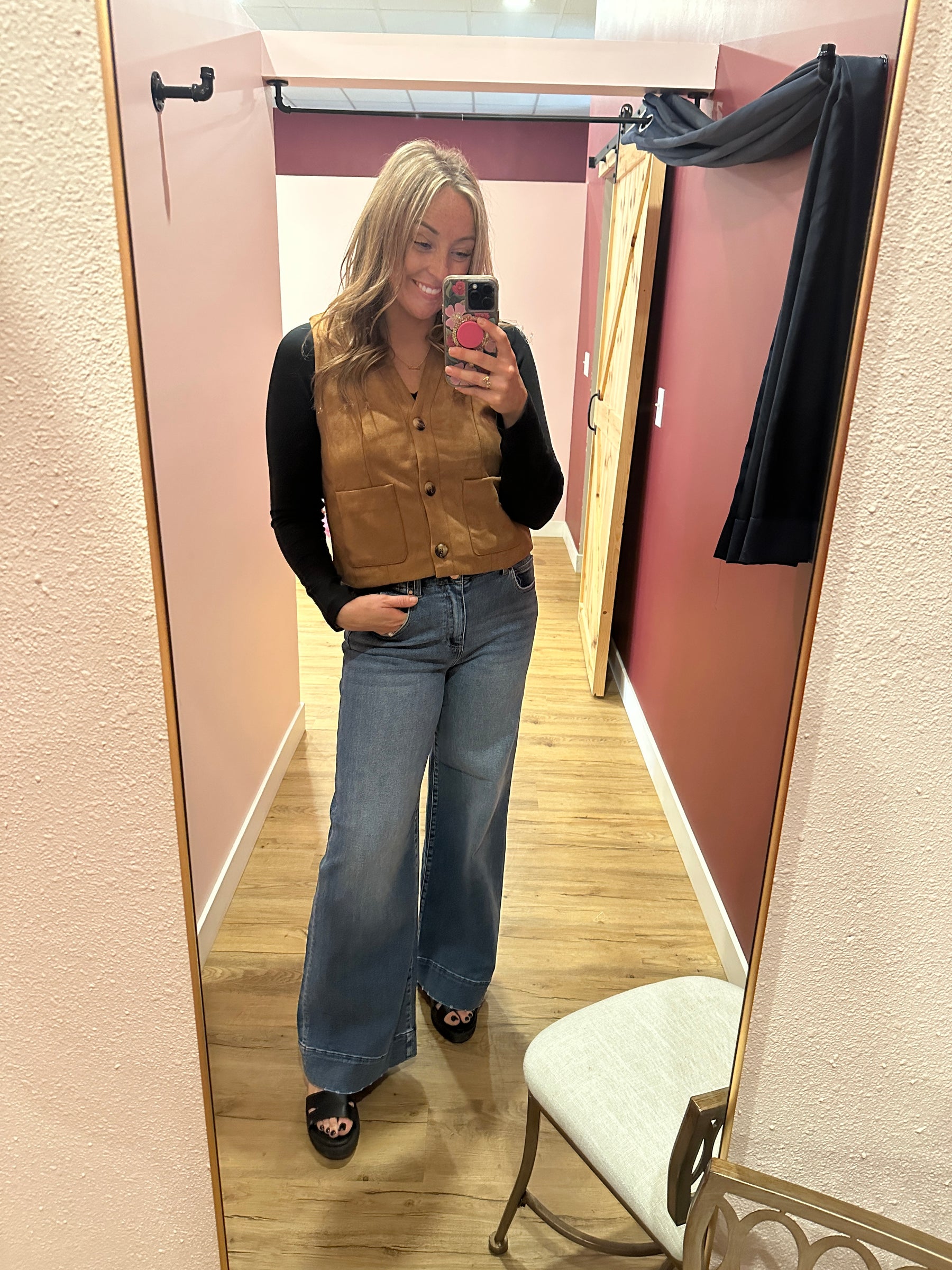 Silky Soft Camel Vest