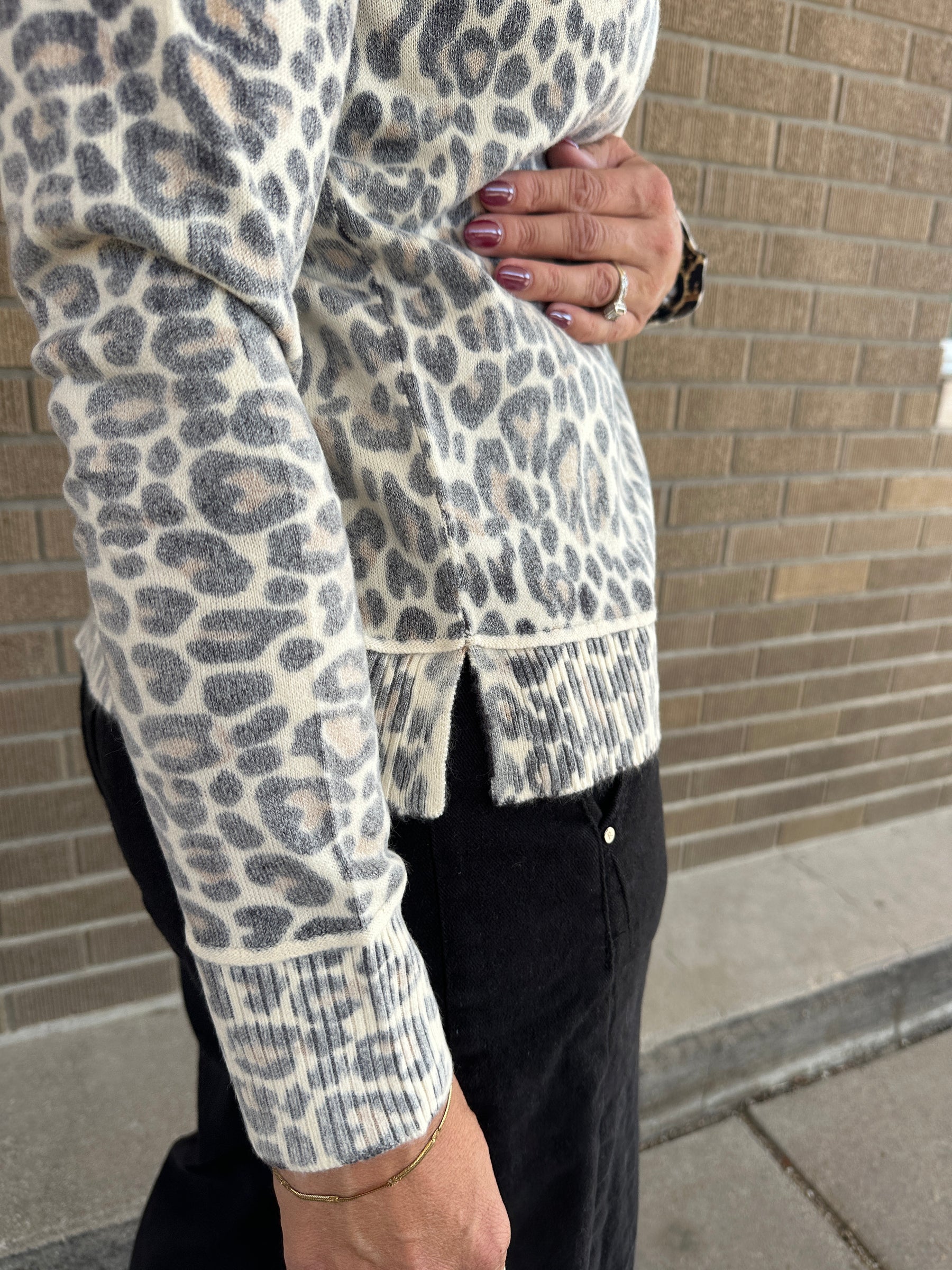 Love the Leopard Lightweight Sweater