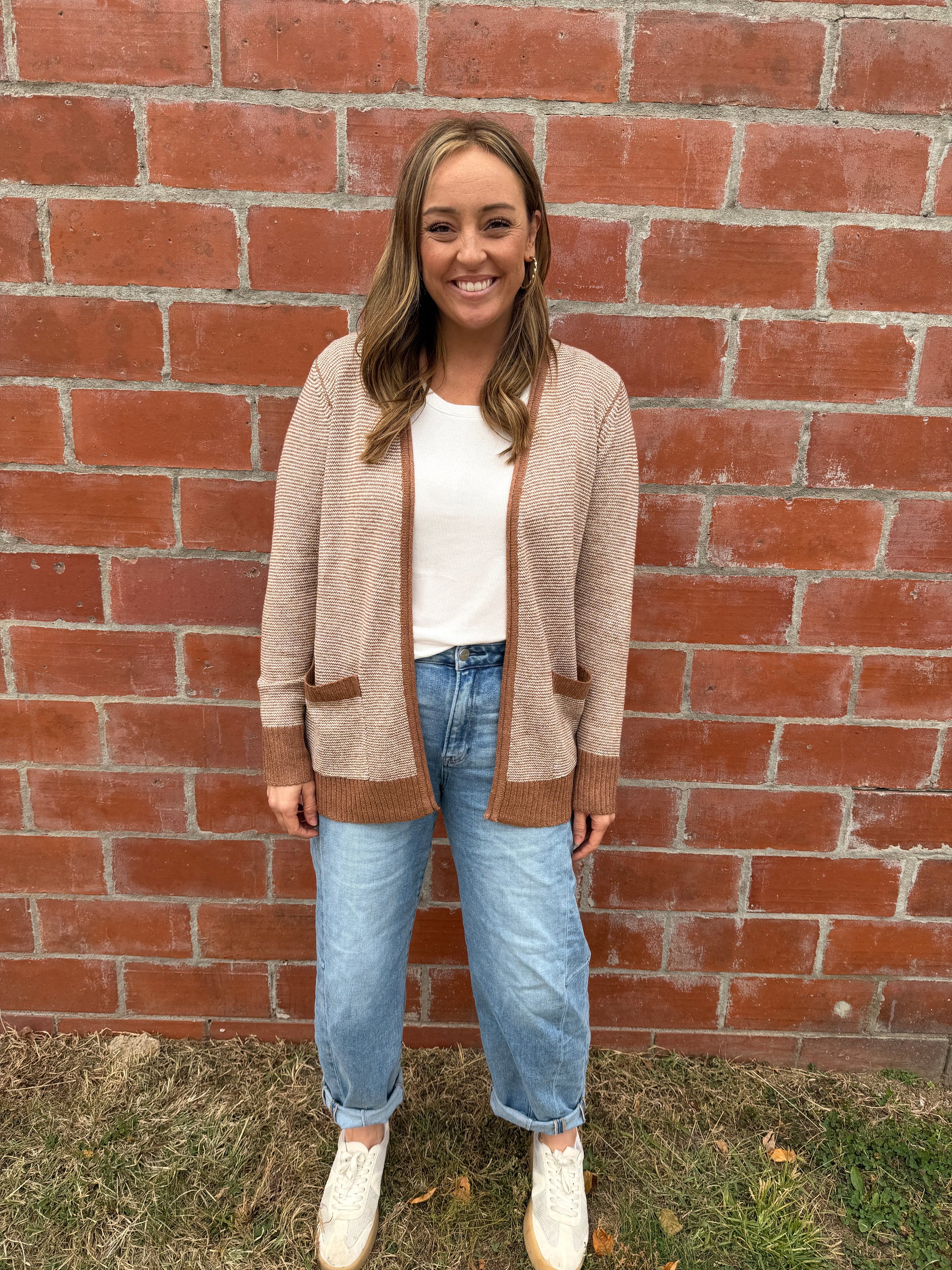 Perfect Camel Cardigan