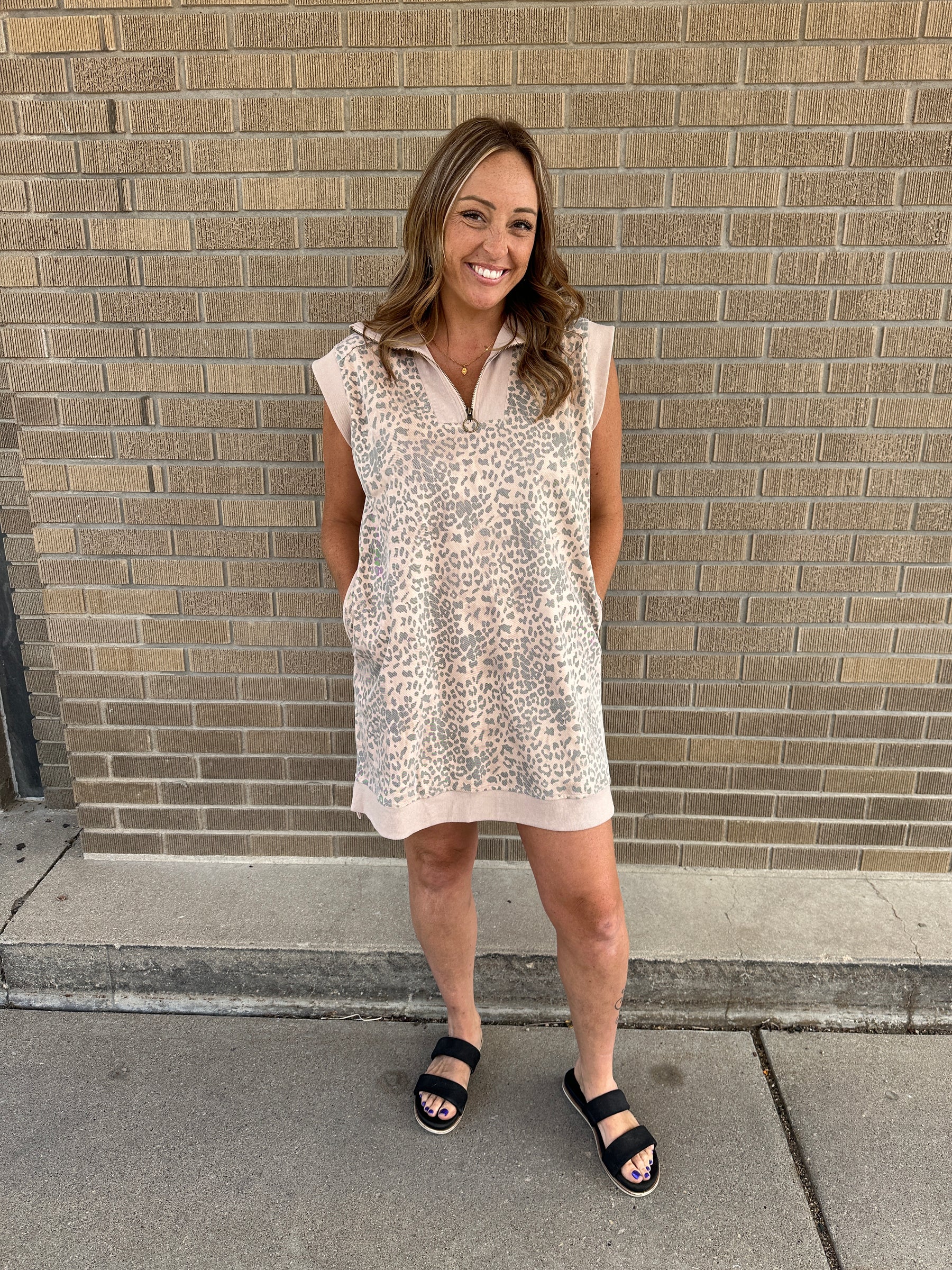 Lil Leopard Dress
