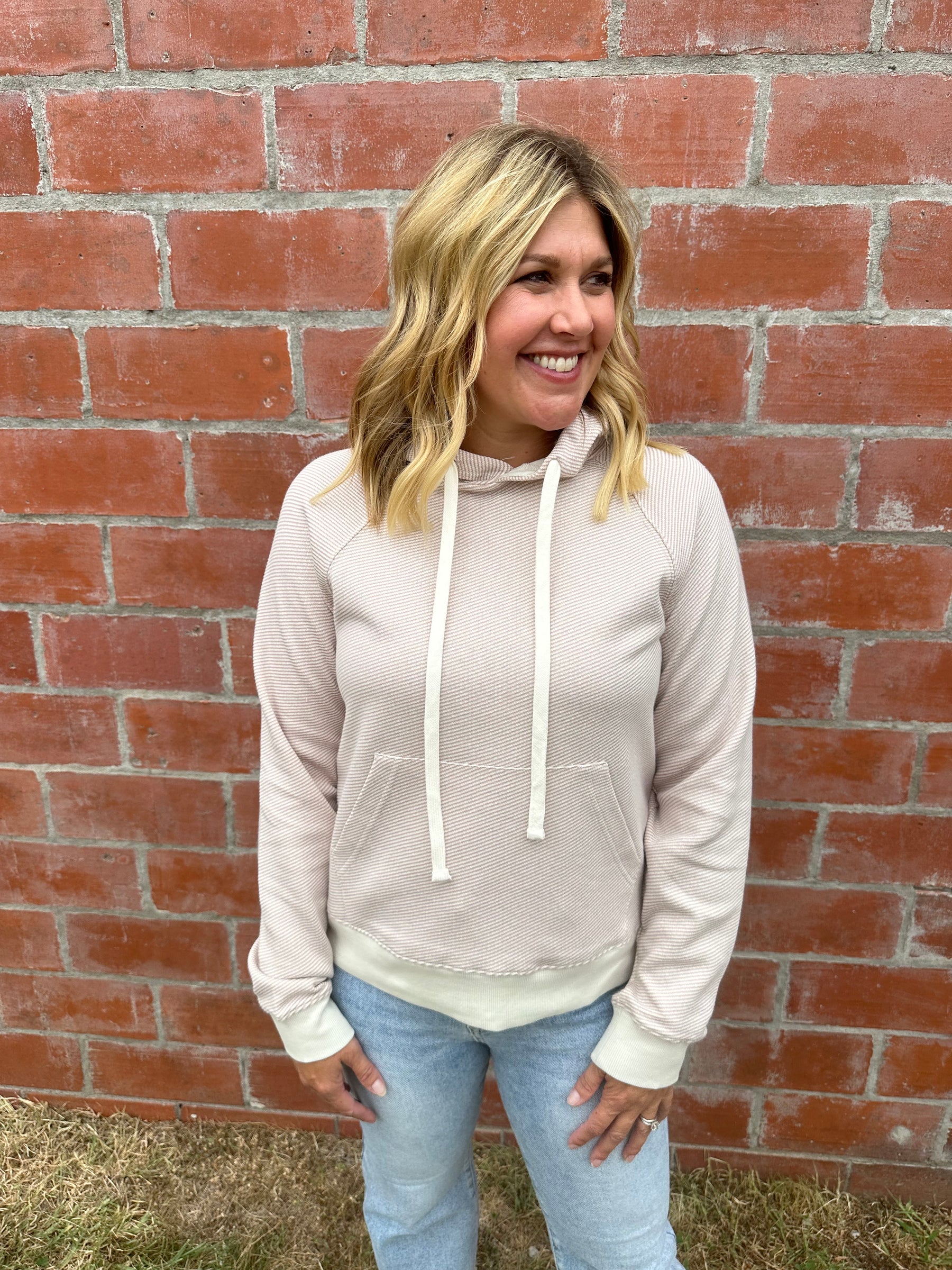 Micah Hoodie - Dusty Pink