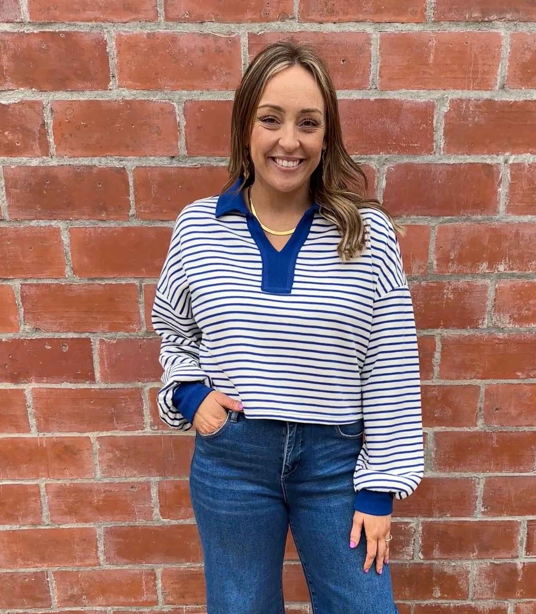 Royal Blue Pullover