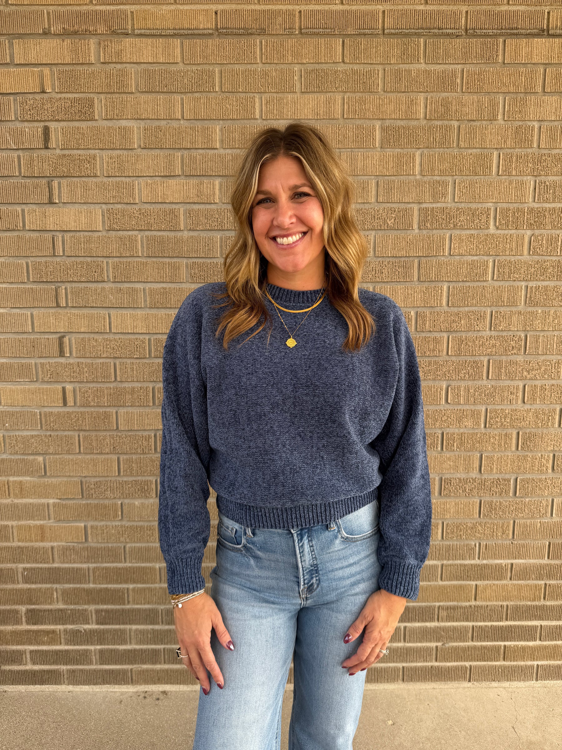 Silky Soft Sweater - Blue
